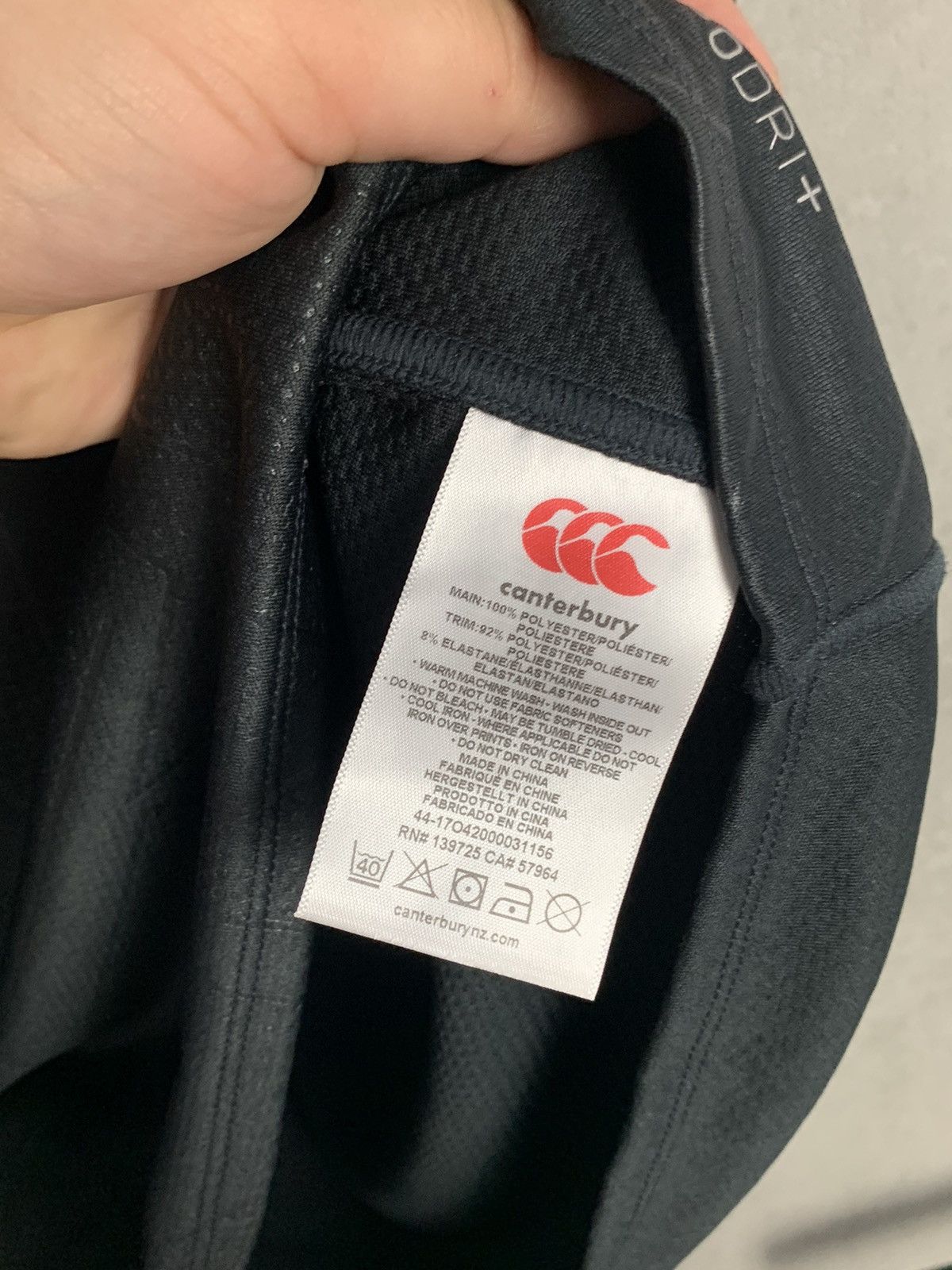 Canterbury of New Zealand England Rugby Union 2017 2018 Canterbury away jersey shirt Size US L / EU 52-54 / 3 - 9 Thumbnail