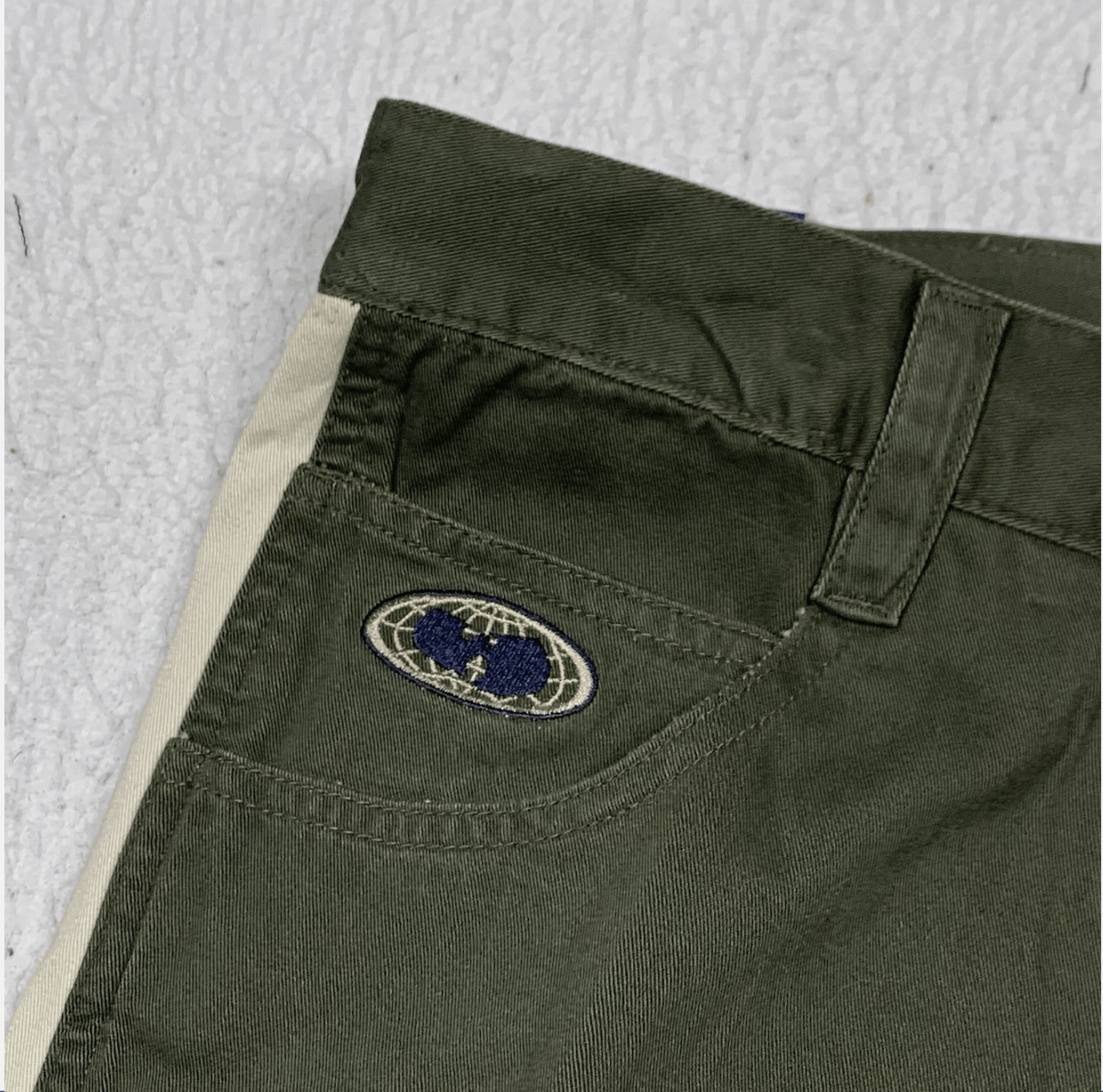 Wu-Tang Clan VINTAGE Wu Wear Pants 34x32 Green Twill Casual 90s Mens Size US 34 / EU 50 - 4 Thumbnail