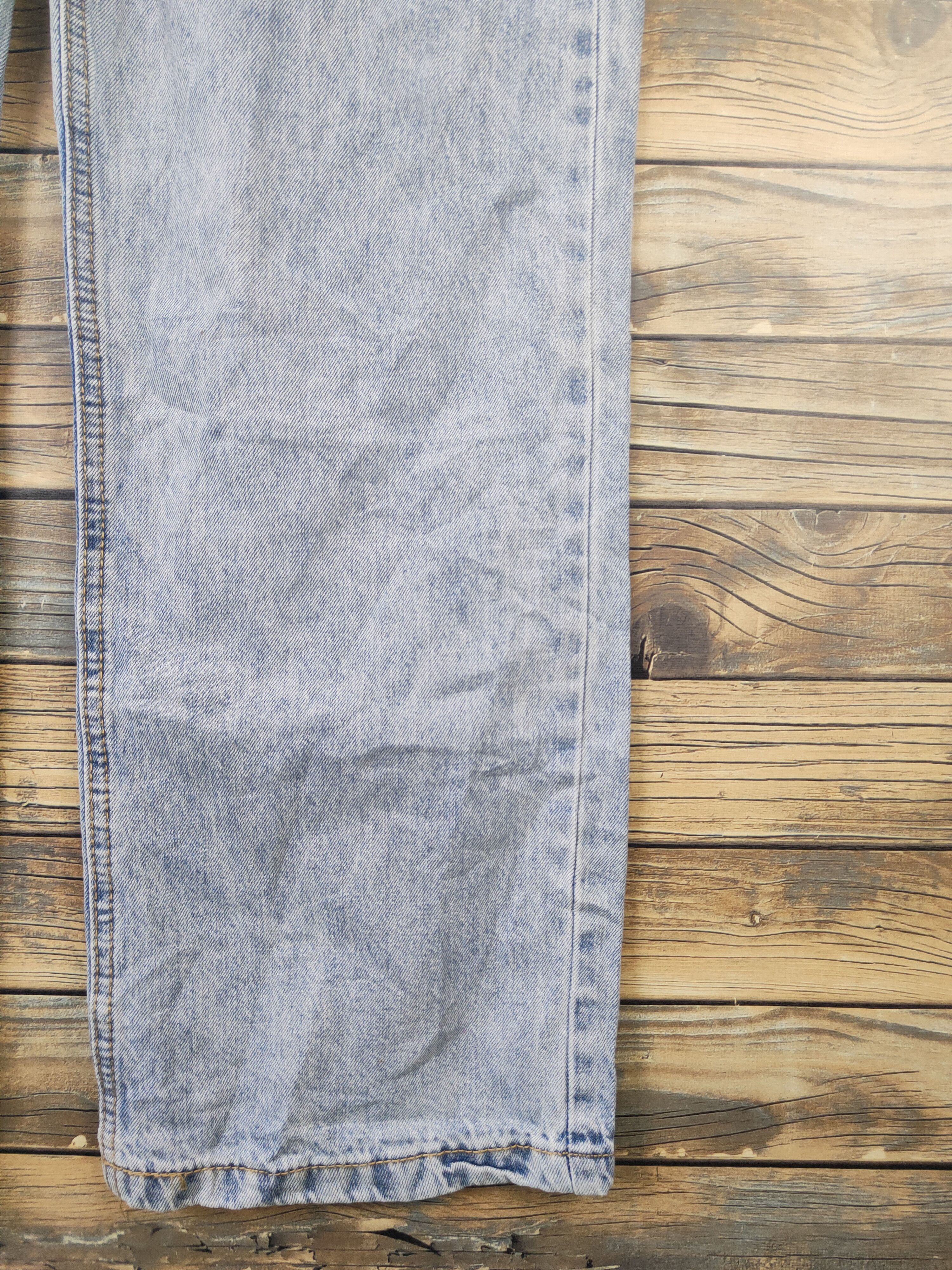 Japanese Brand × Vintage Streetwear Vintage Japan Brand Light Blue Denim Jumpsuits Size 34" / US 12 / IT 48 - 9 Thumbnail