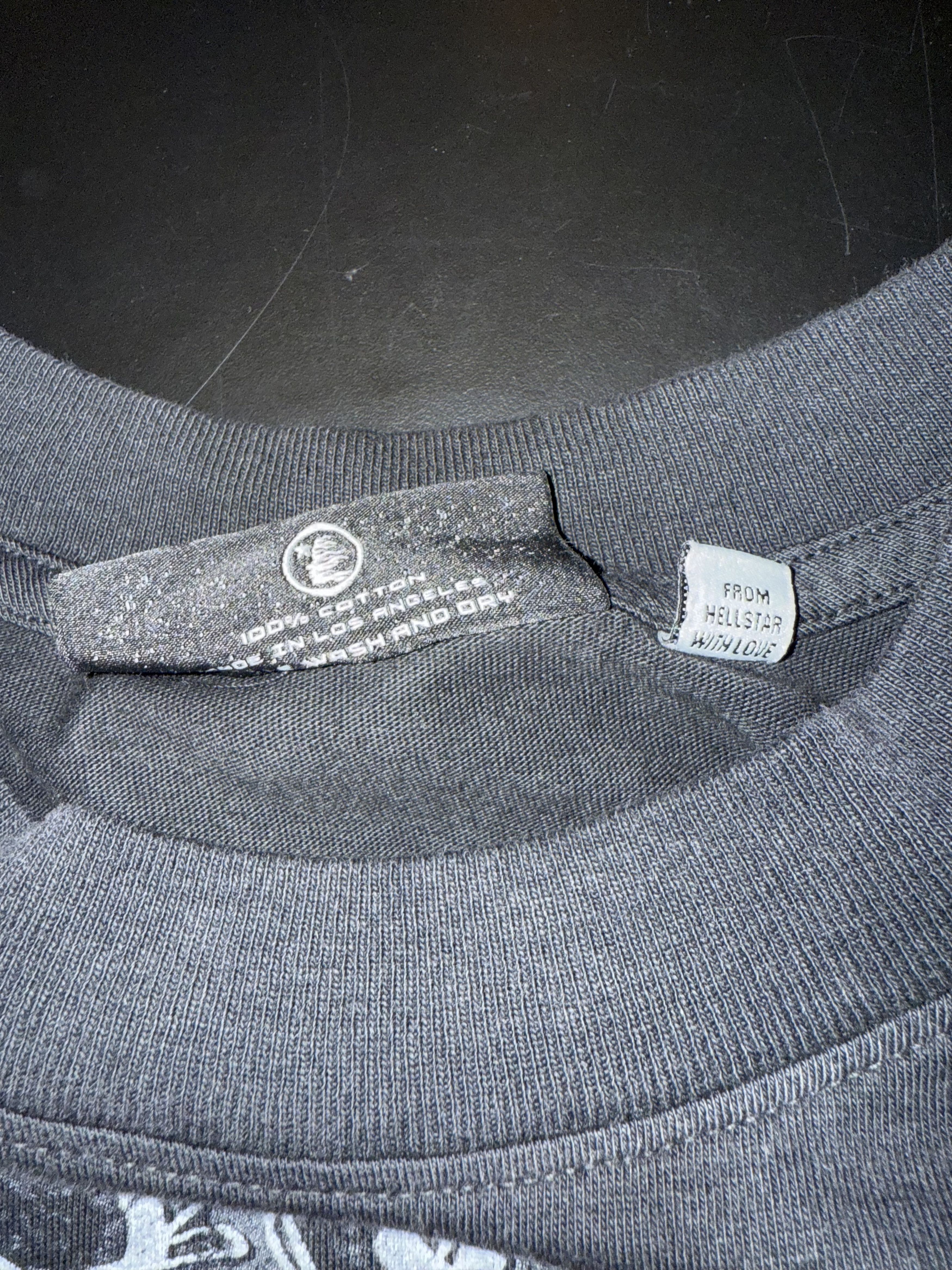 HELLSTAR Hellstar Tee Black Hear No Evil Size US L / EU 52-54 / 3 - 3 Thumbnail