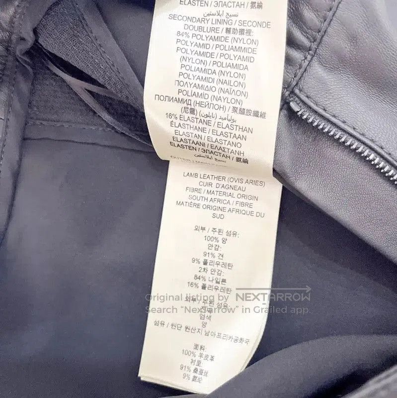 Burberry Burberry Black Leather Women's Casual Pants. Size 30" / US 8 / IT 44 - 9 Thumbnail