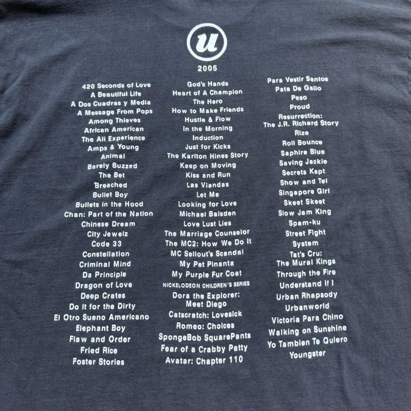 Other Urban World Film Festival “2005 lineup” Faded Y2K T-shirt Size US XXL / EU 58 / 5 - 4 Thumbnail