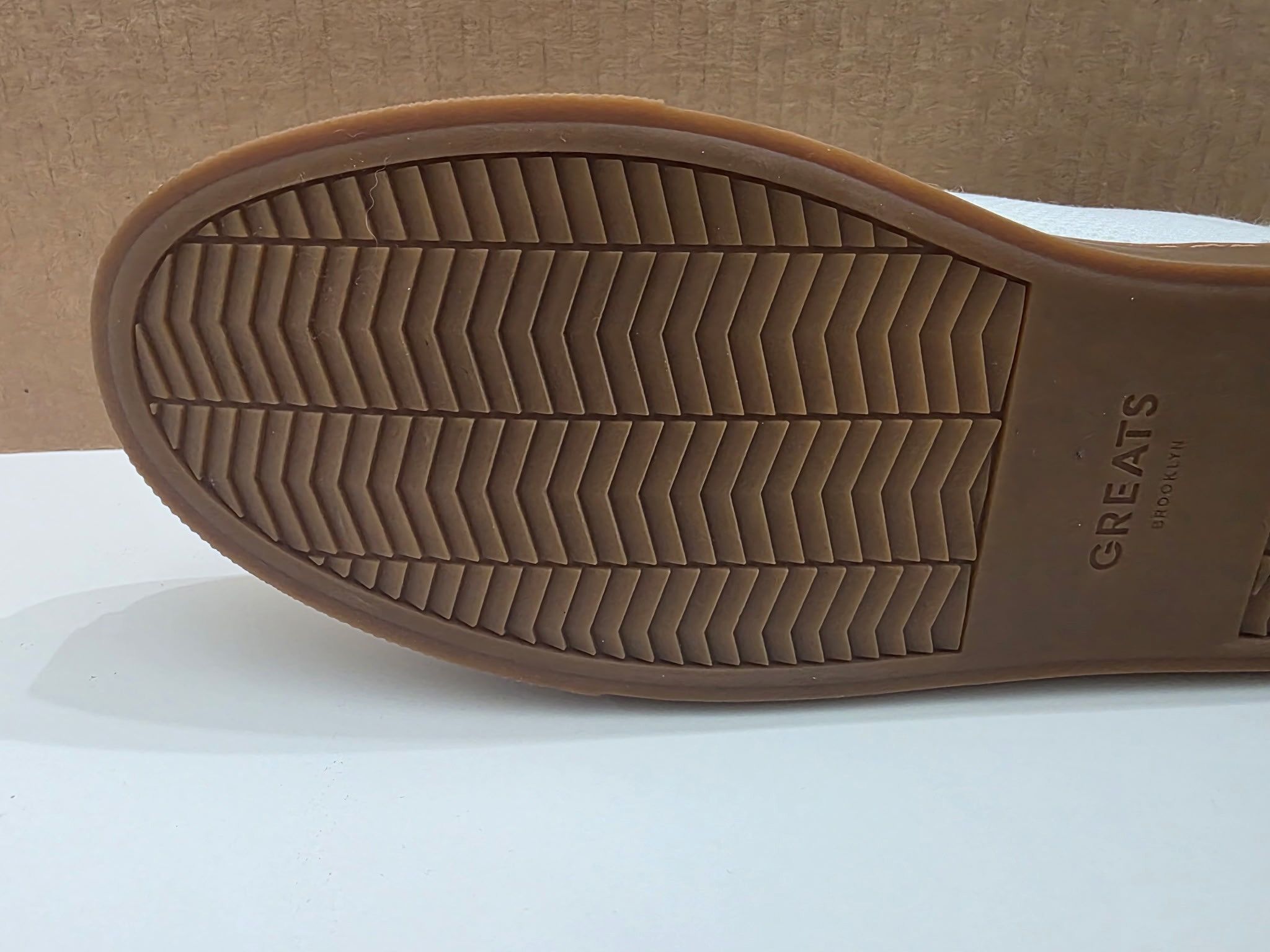 Greats Greats Royale Knit Sneakers - White/Gum - Size 14 Size US 14 / EU 47 - 5 Thumbnail