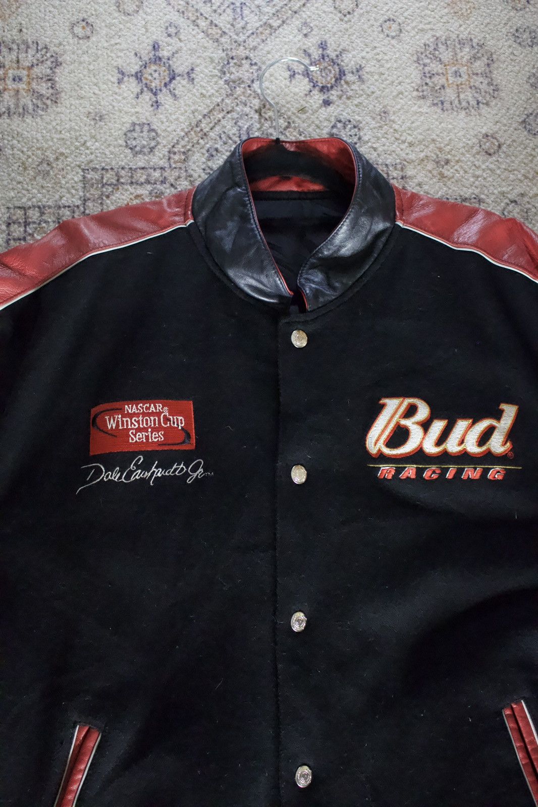NASCAR × Vintage Authentic Vintage Bud Racing NASCAR Jacket Size US L / EU 52-54 / 3 - 7 Thumbnail