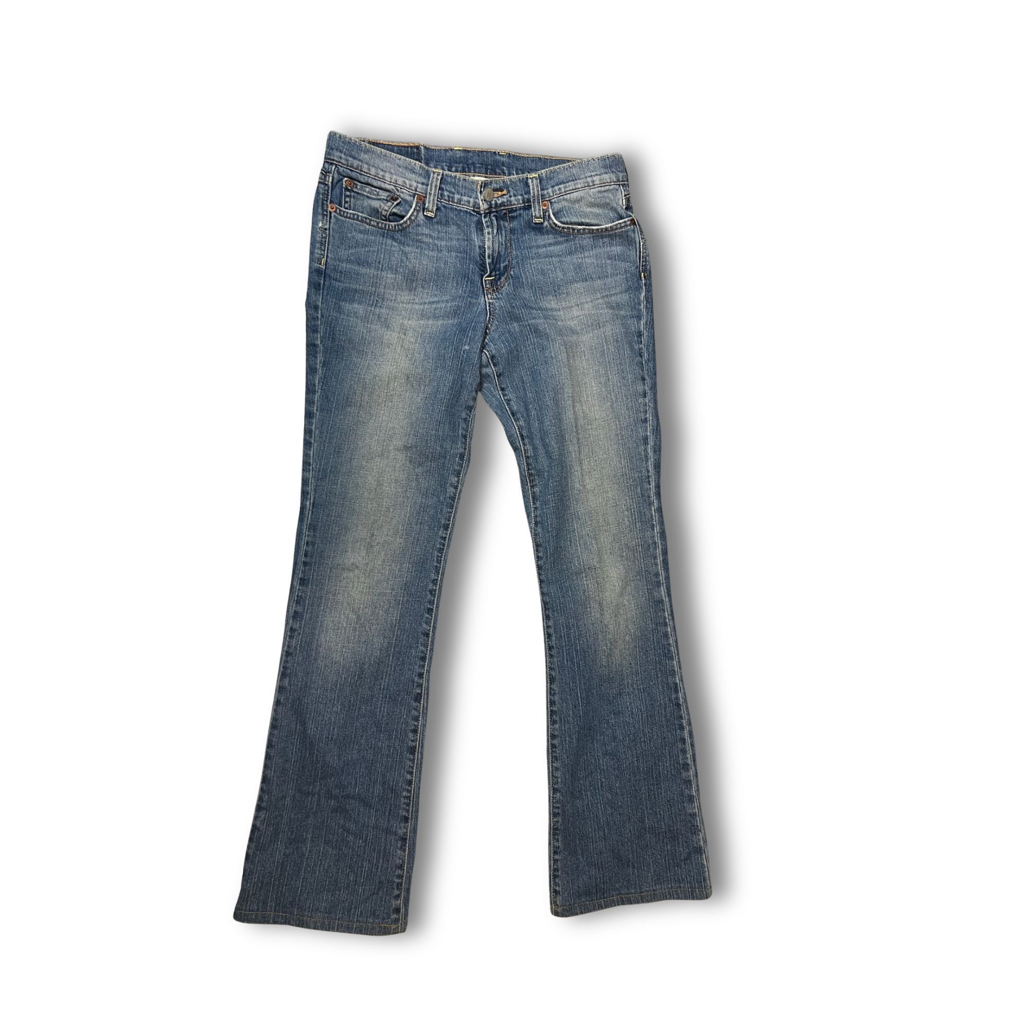 Lucky Brand Lucky Brand Regular Inseam Womens Jeans Size 6 Medium Wash B Size 28" / US 6 / IT 42 - 2 Thumbnail