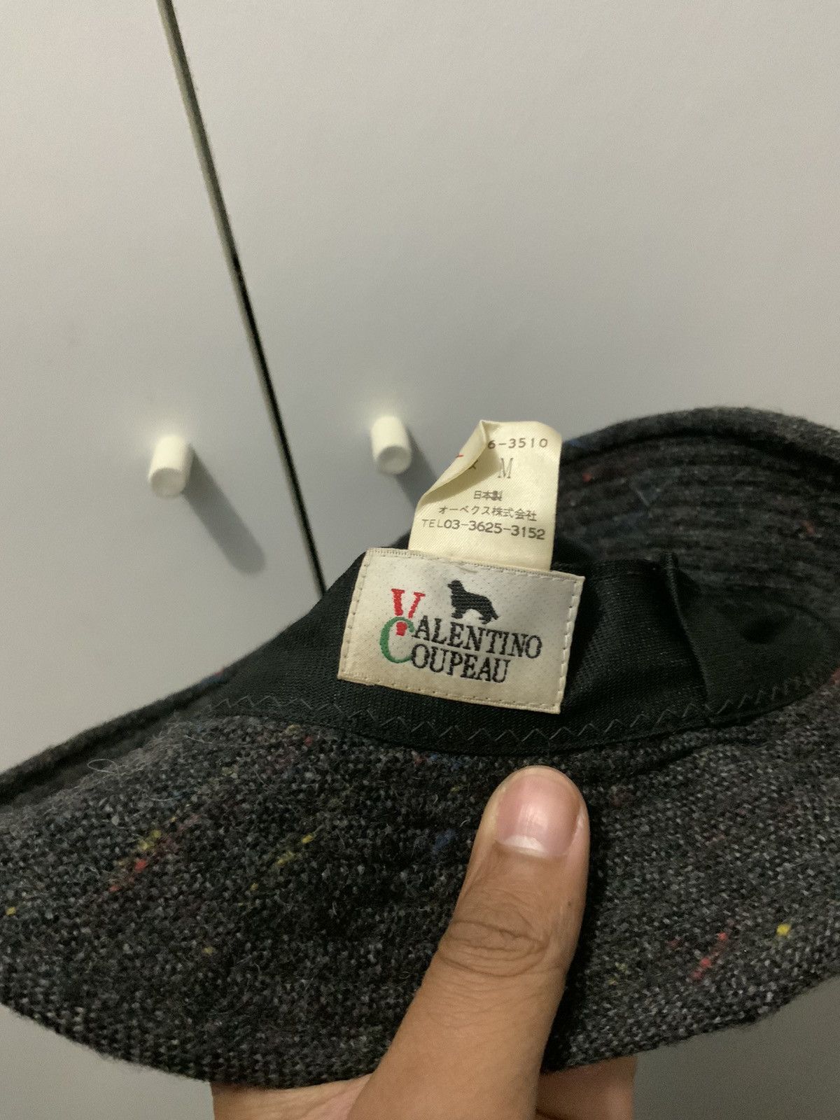 Japanese Brand Valentino Coupeau Wool Japan Made Retro Hat Size ONE SIZE - 10 Thumbnail