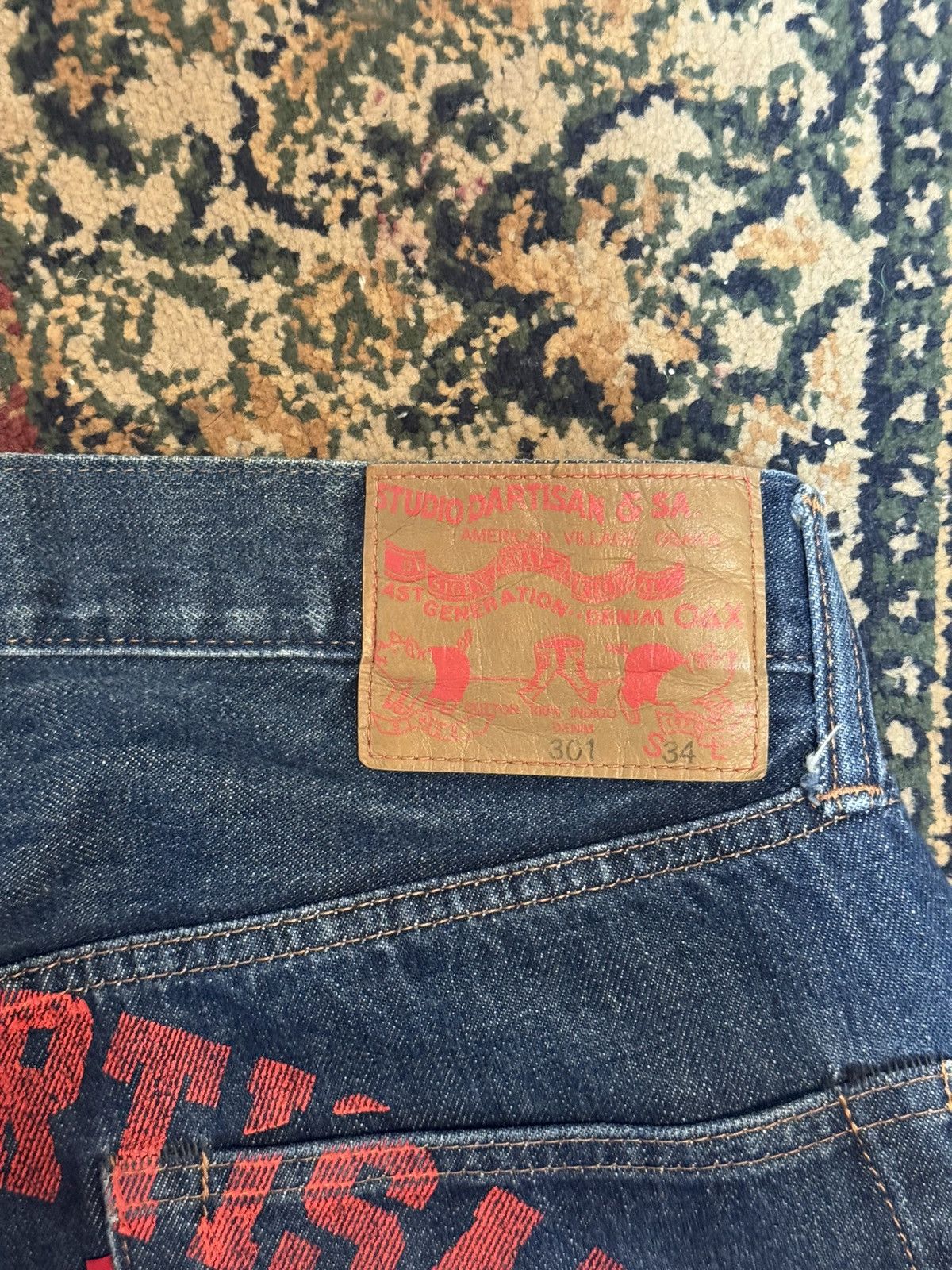Studio D'Artisan Studio D Artisan Lightning Selvedge Blue Jeans Size US 34 / EU 50 - 5 Thumbnail