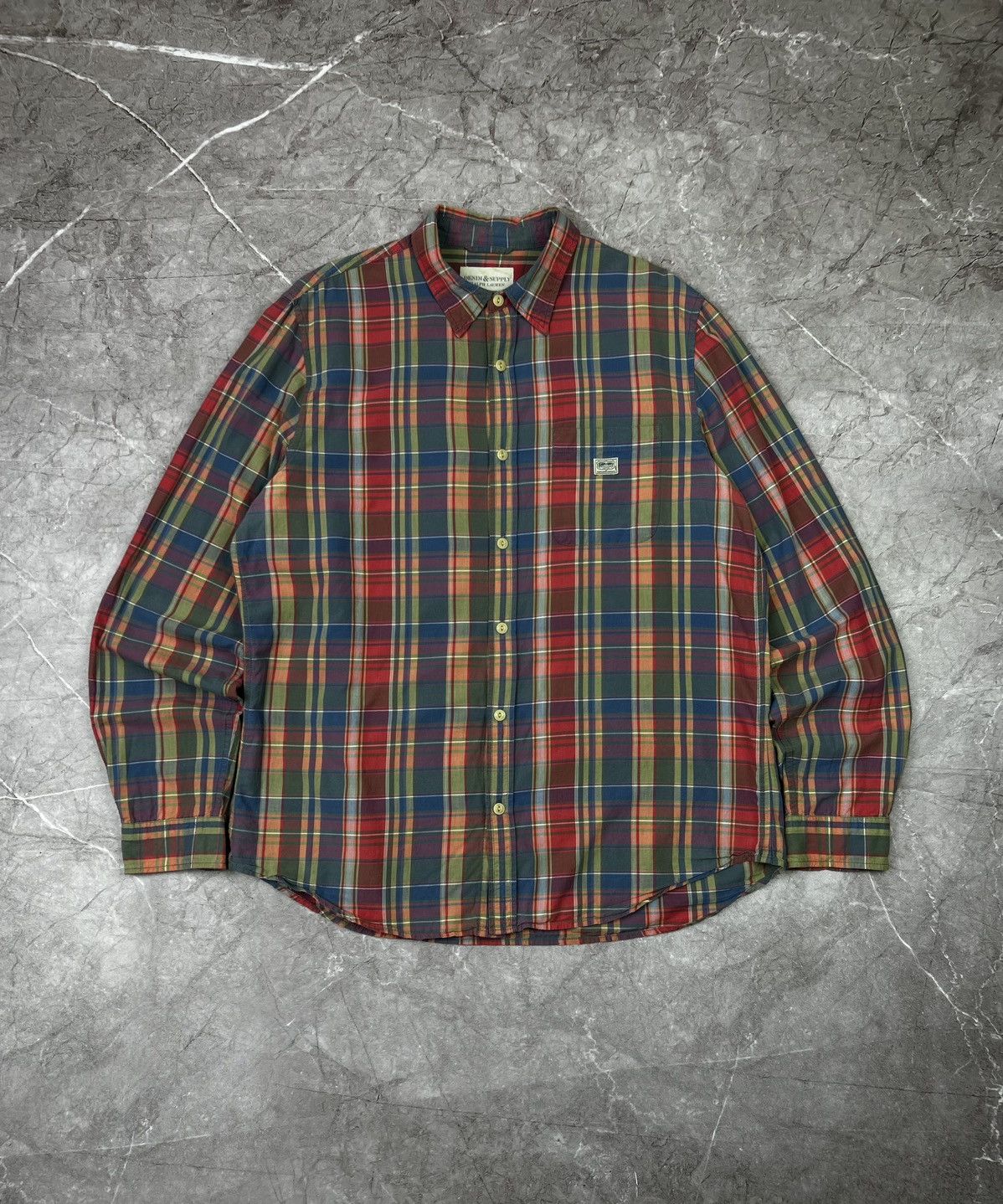 Denim & Supply Ralph Lauren × Vintage Denim&Supply Ralph Lauren Shirt Travis Style Size US L / EU 52-54 / 3 - 3 Thumbnail