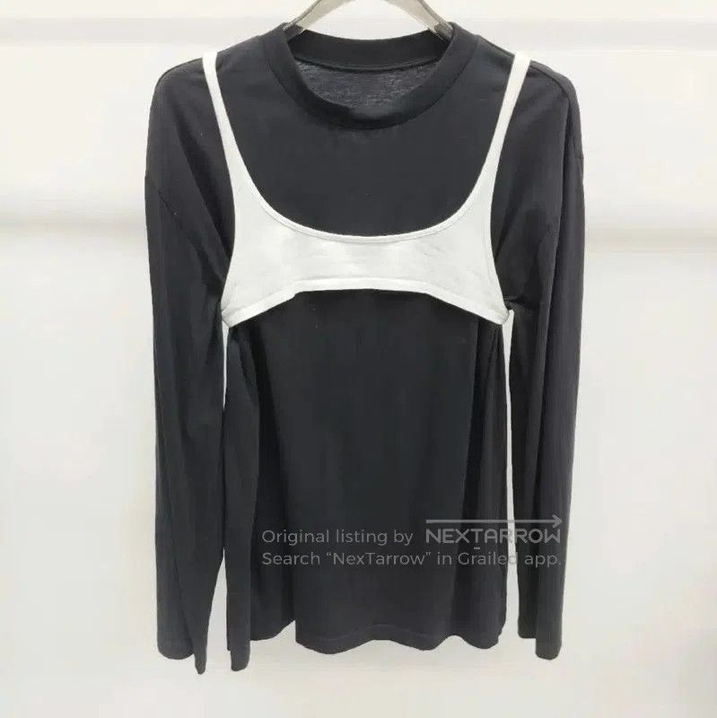 Maison Margiela Maison Margiela Black Long Sleeve Sweatshirt . Size L / US 10 / IT 46 - 1 Thumbnail