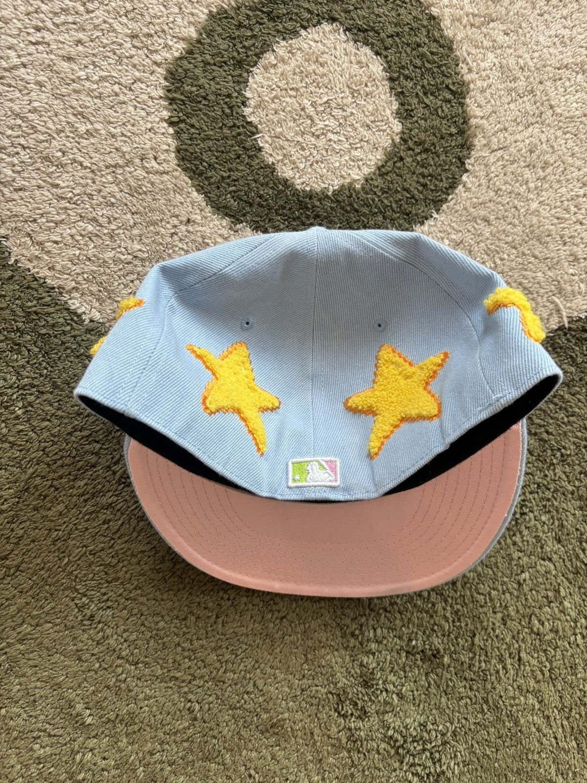 New York Yankees Yankees Fitted Hat w Embroidered Stars Size ONE SIZE - 5 Thumbnail