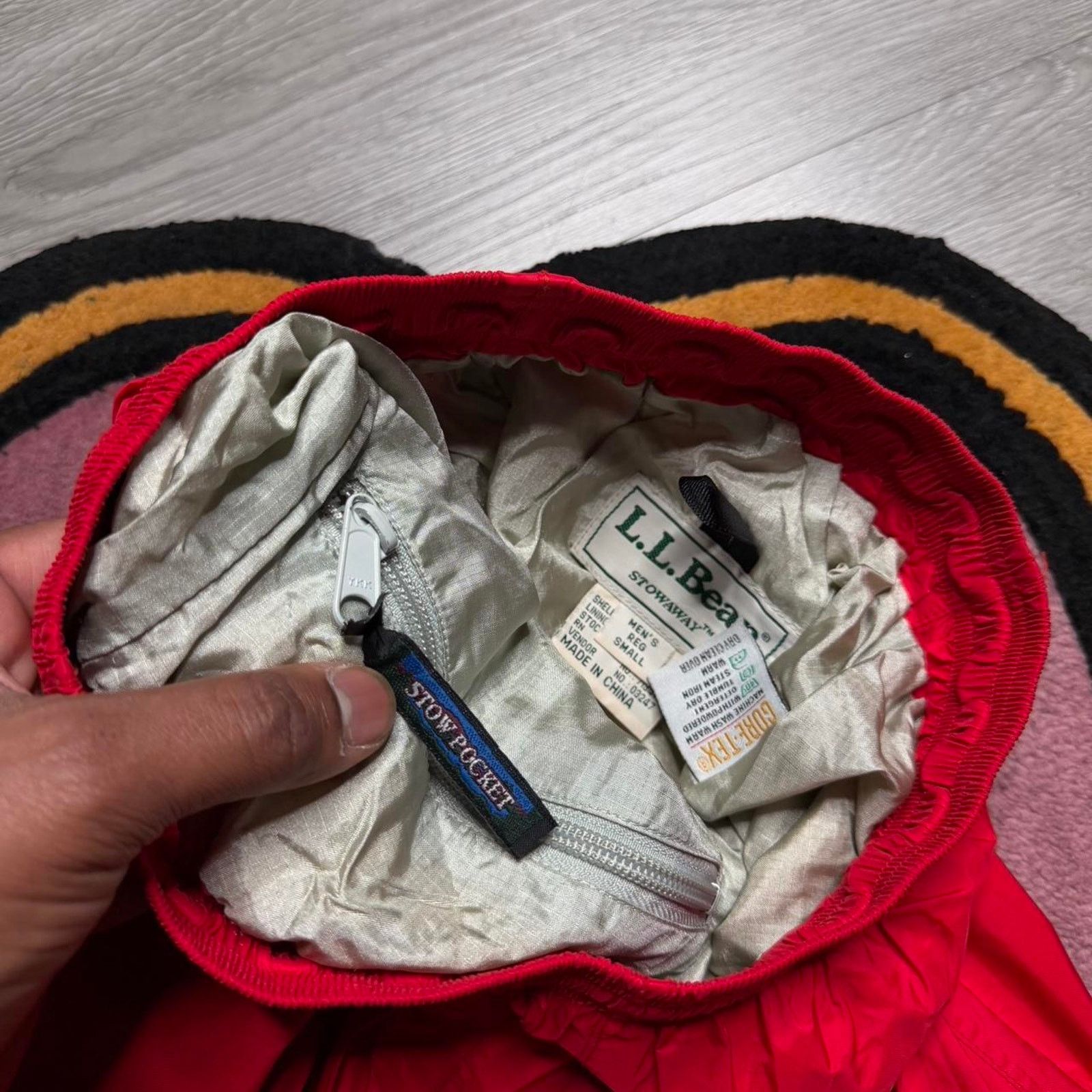 L.L. Bean × Vintage Vintage 90’s LL Bean Stowaway Gore-Tex Windbreaker Pants Size US 30 / EU 46 - 3 Thumbnail