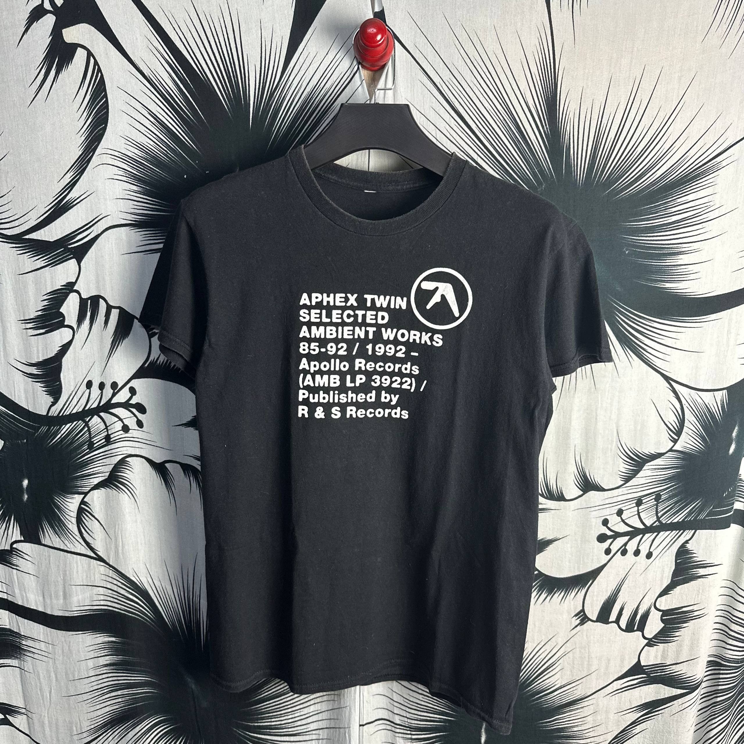 Band Tees × Vintage × Virgil Abloh Aphex Twin Coachella Orange T