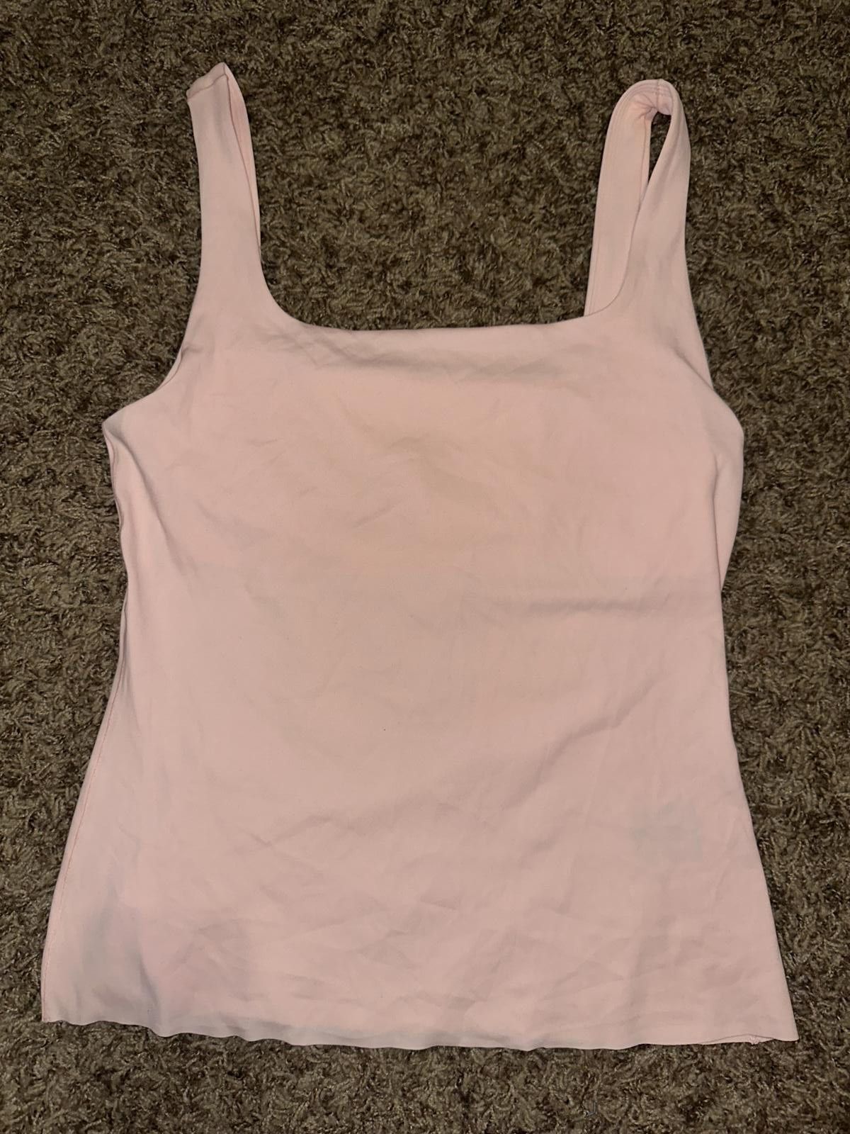Nike Nike Women's Luxe Yoga Dri-FIT Tank Top Pink Sample Size S / US 4 / IT 40 - 1 Thumbnail