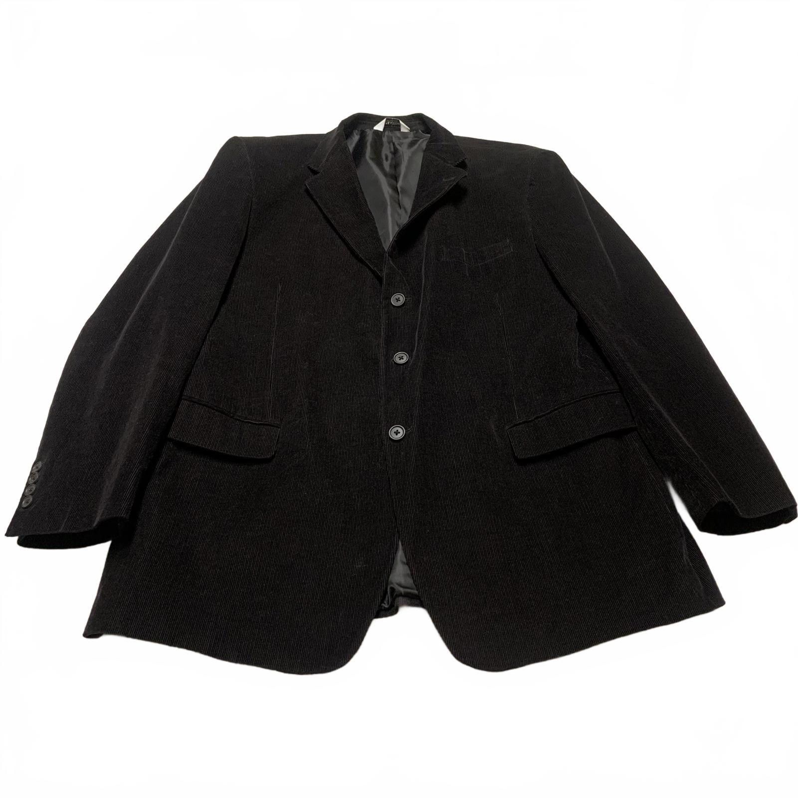 Other Linea Uomo Men's 48L Black Corduroy Blazer Size 48L - 1 Thumbnail