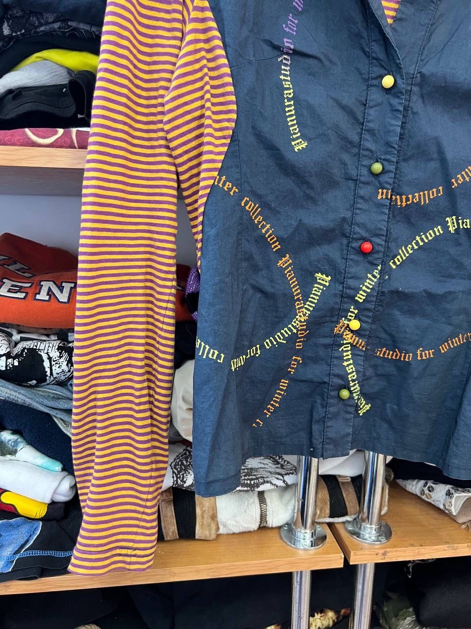 Vintage Y2K Avant Garde Galliano Style Button Up shirt Size M / US 6-8 / IT 42-44 - 5 Thumbnail