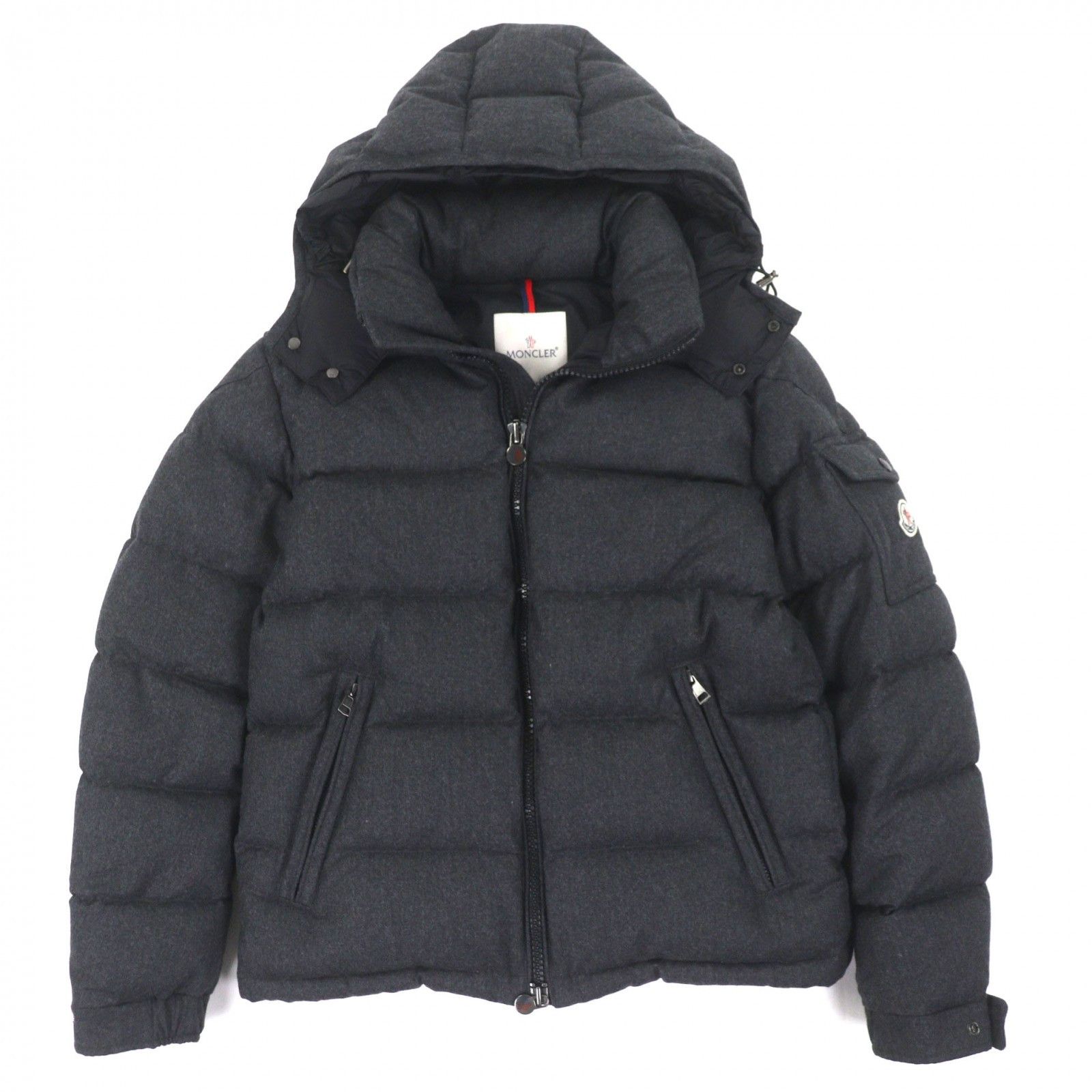Moncler Moncler Moncler Montgenevre Wool Down Jacket Textile Outerwear MONTGENEVRE DUTY FREE for USA Size ONE SIZE - 1 Thumbnail