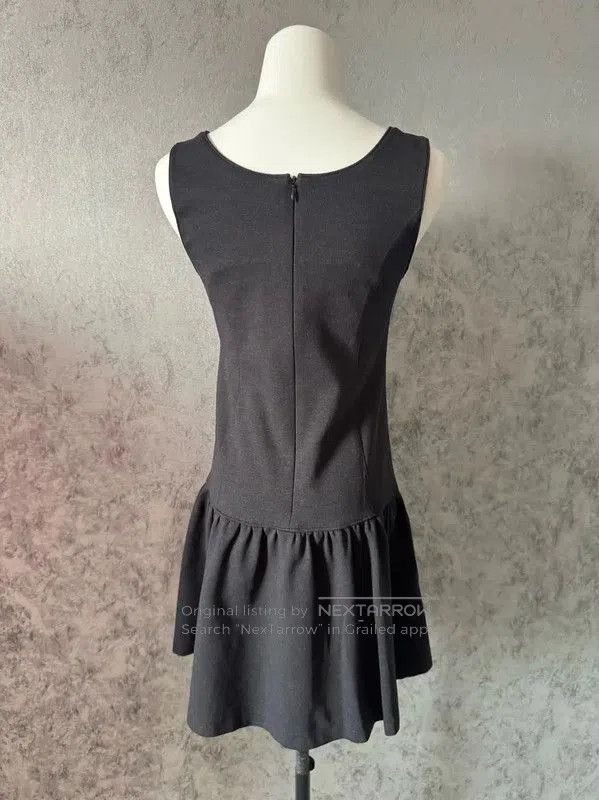 Burberry Burberry Black Cotton Midi Dress for Women. Size S / US 4 / IT 40 - 4 Thumbnail