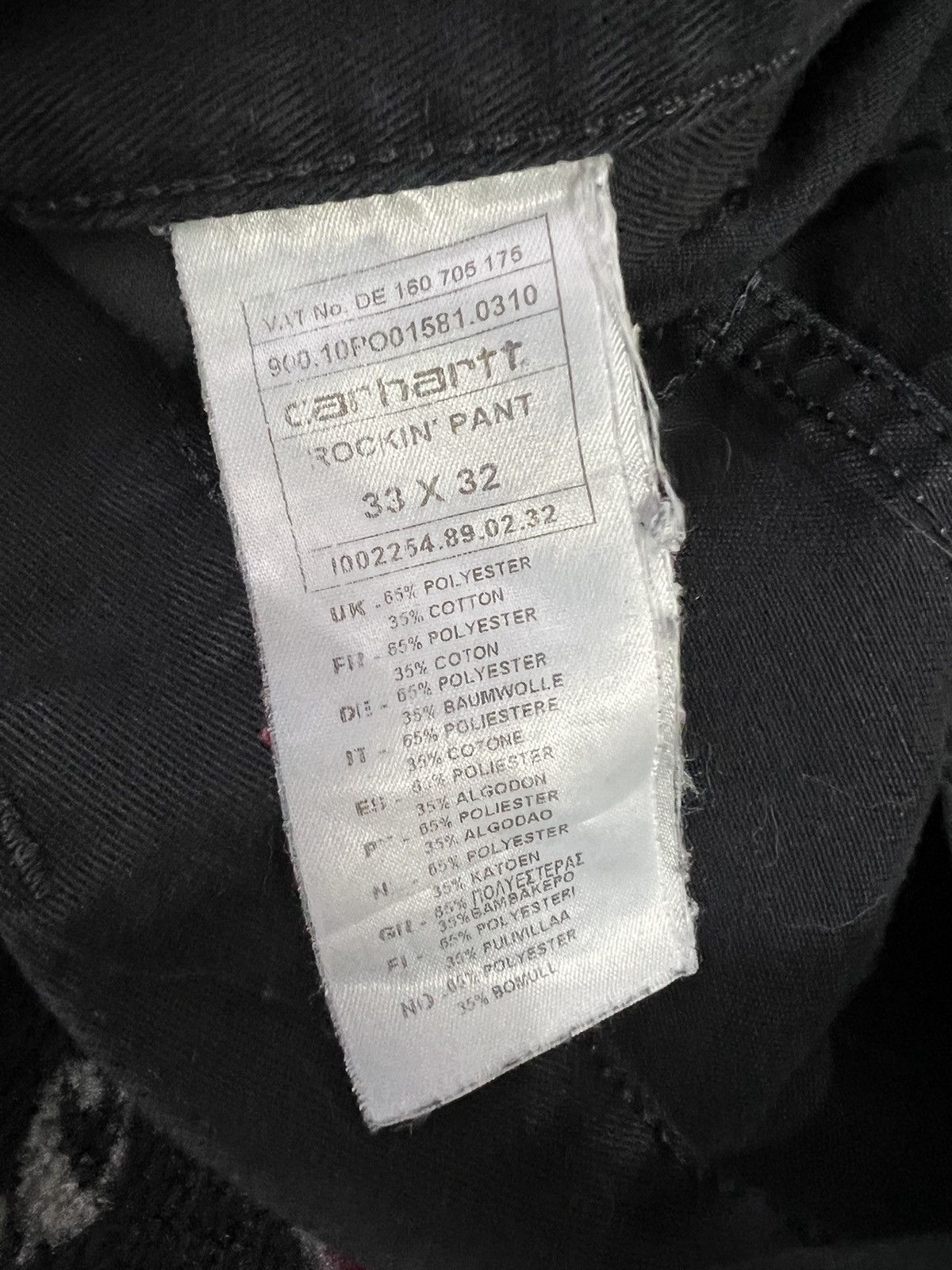 Carhartt × Vintage Vintage Carhartt Work Pants Rockin pants Y2K 33x32 Size US 33 - 6 Thumbnail