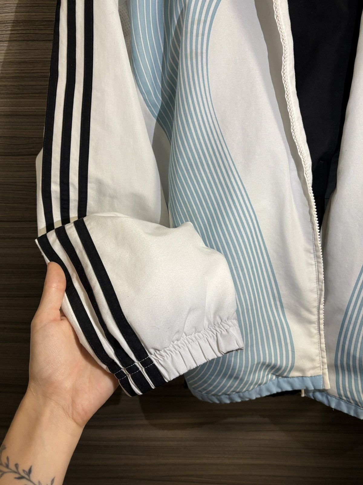 Adidas Argentina 2006 Tracksuit Training Jacket AFA M World Cup New Size 42L - 7 Thumbnail