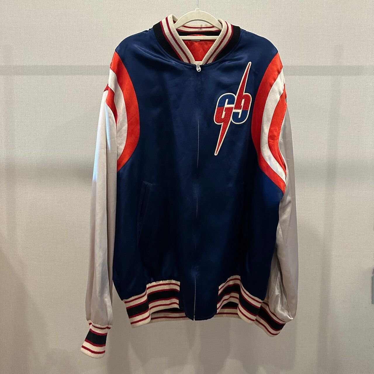 Gucci Gucci Colorblock Silk Baseball Jacket Size US XS / EU 42 / 0 - 1 Thumbnail