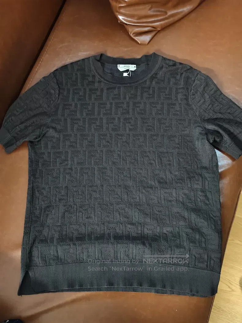 Fendi Fendi Double F all-over print knitted short sleeve Size XS / US 0-2 / IT 36-38 - 1 Thumbnail