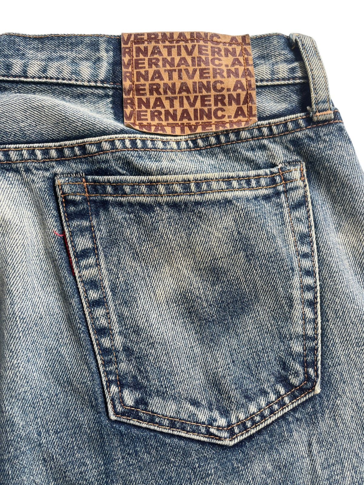 Japanese Brand RNA.Inc Japanese Splatter Distressed Denim Size US 32 / EU 48 - 10 Thumbnail