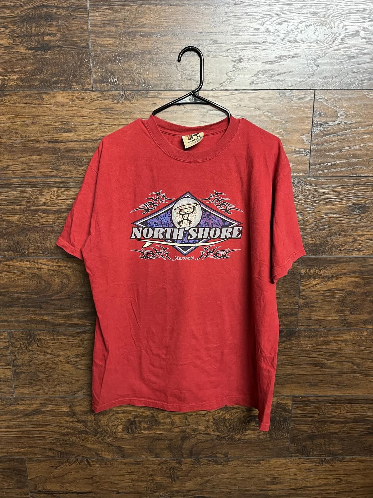 Designer Y2K Tribal T-shirt North Shore Hawaii Surf Tee VTG Shirt - L Size US L / EU 52-54 / 3 - 1 Thumbnail