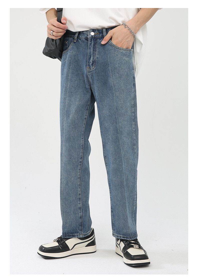 Japanese Brand × Jean Men's blue vintage loose straight casual jeans Size US 32 / EU 48 - 1 Thumbnail