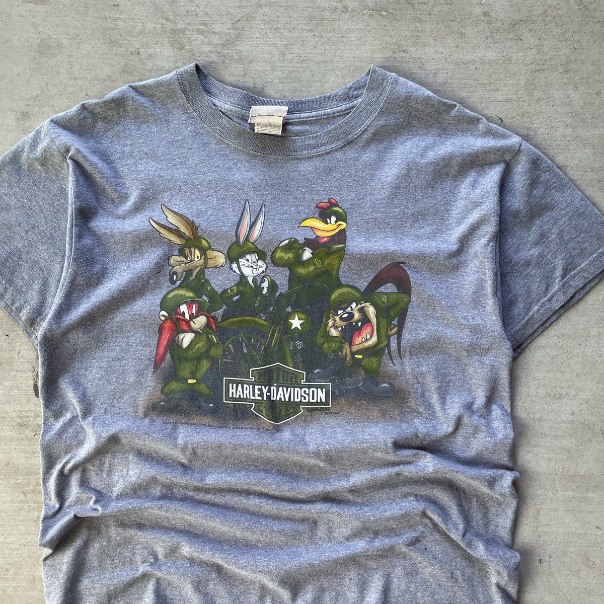 Harley Davidson × Vintage Vintage Harley Davidson Looney Tunes Size US L / EU 52-54 / 3 - 2 Thumbnail