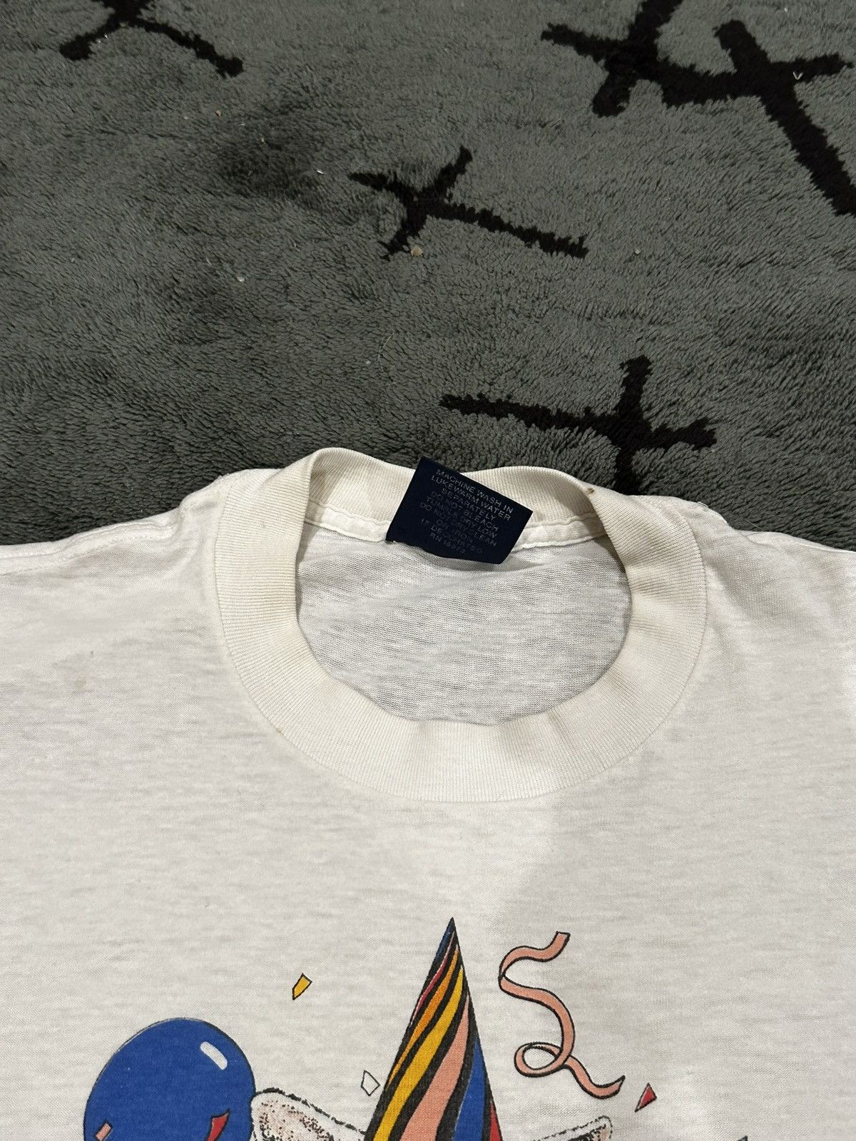 Budweiser × Vintage Vintage 80's Spuds Mackenzie Bud Light Party Animal 1985 Tee Size US L / EU 52-54 / 3 - 6 Thumbnail