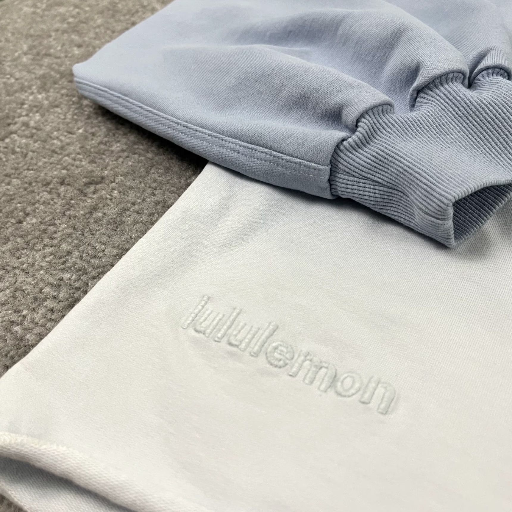 Lululemon Lululemon Oversized Boxy Crewneck Sweatshirt Women’s L/XL Blue Cropped Athleisure Size L / US 10 / IT 46 - 3 Thumbnail