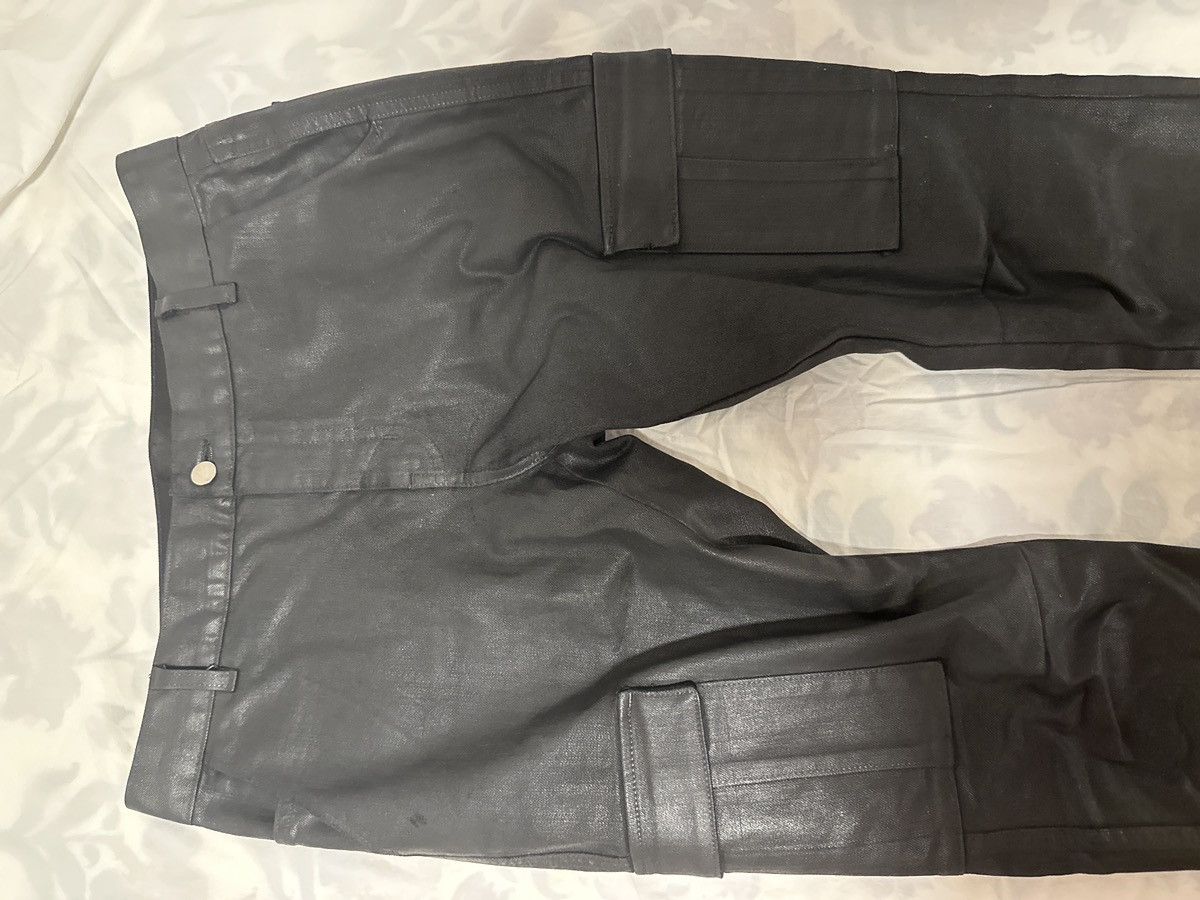 Other Lleru black waxed cargo denim Size US 32 / EU 48 - 4 Thumbnail