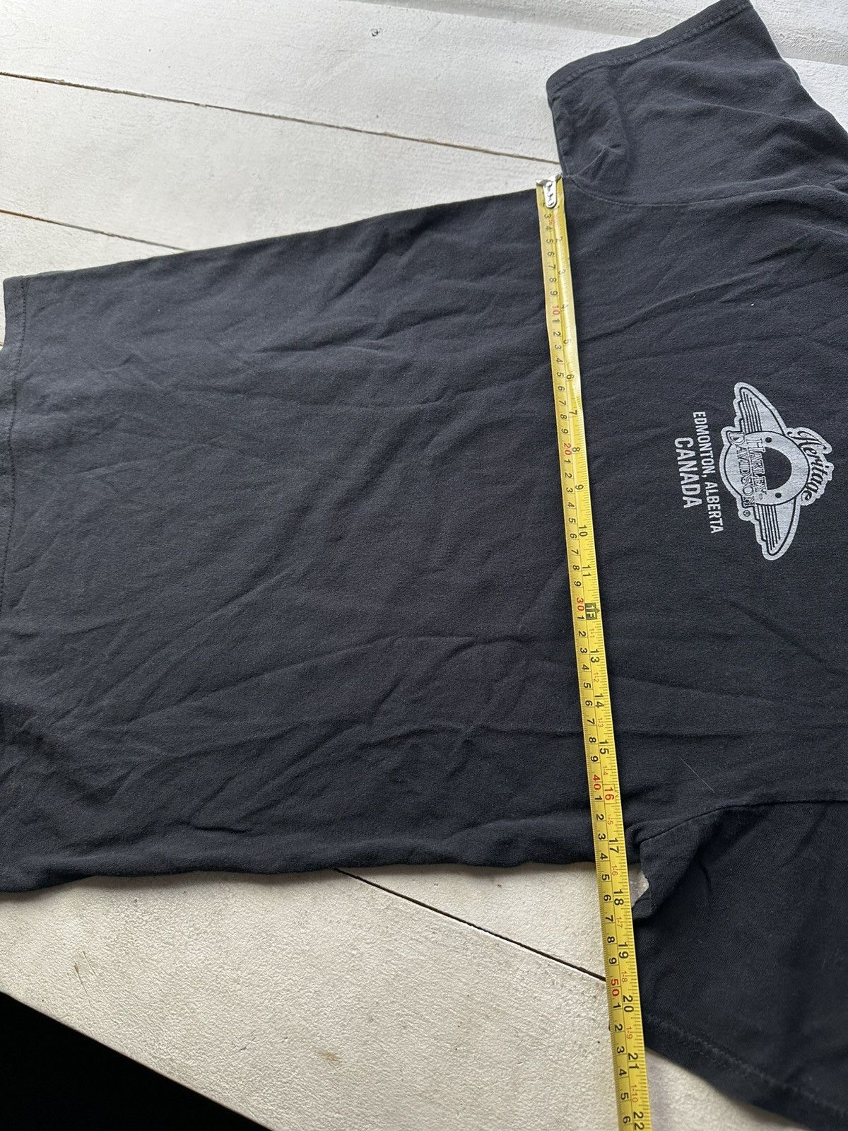 Harley Davidson 🚨VNTG HARLEY DAVIDSON 100 YEARS CANADA RARE BIG LOGO FADED Size US S / EU 44-46 / 1 - 16 Thumbnail