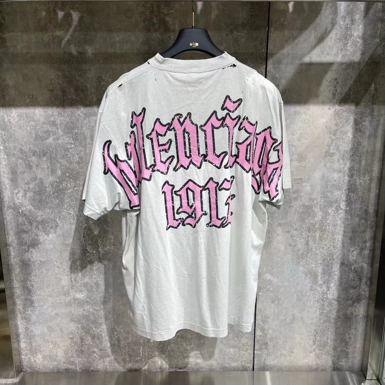 Balenciaga Balenciaga Fensanskrit logo full back graffiti Size US S / EU 44-46 / 1 - 1 Thumbnail
