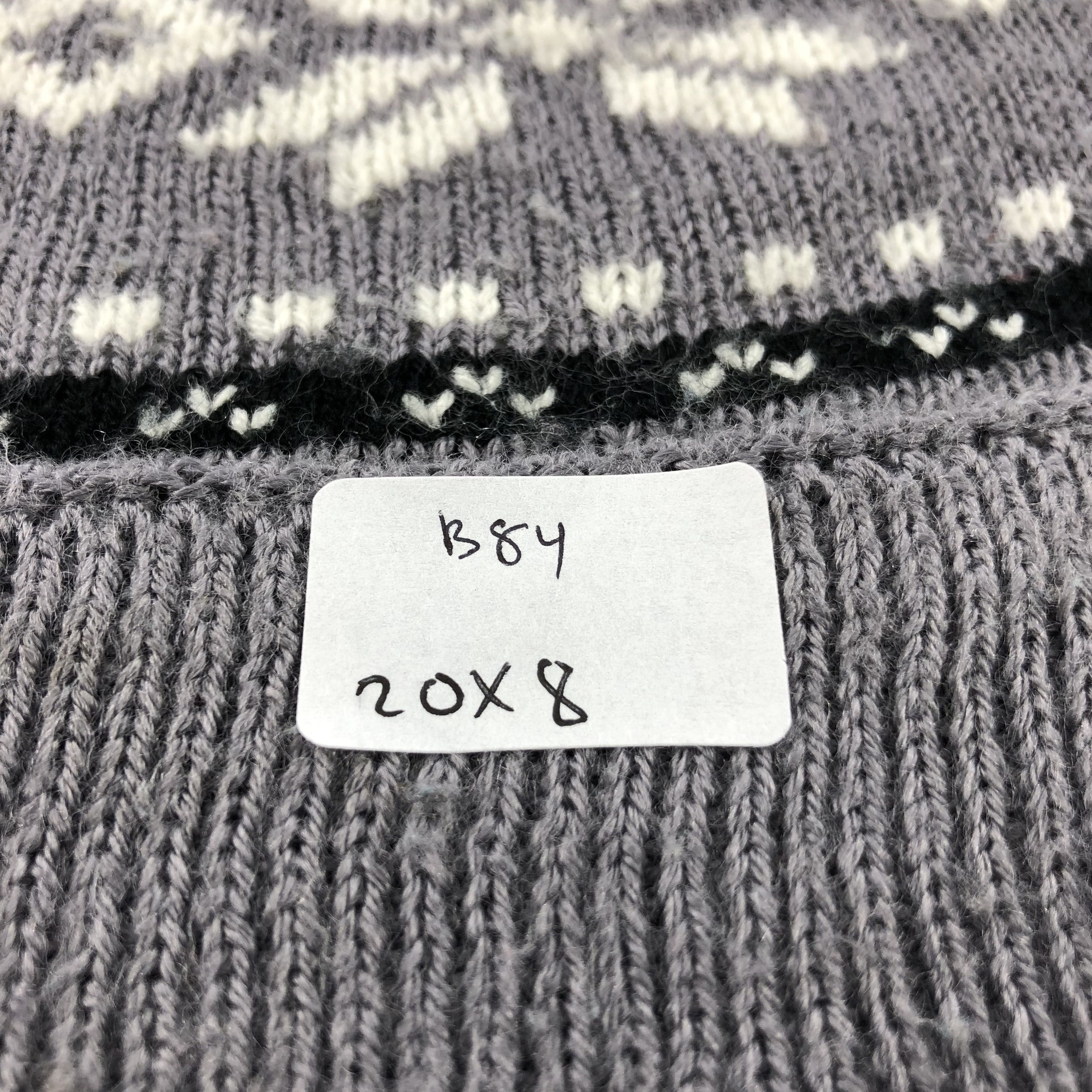 Vintage Unknown Fair Isle Fisherman Beanie Snowcap Snow Hat B84 Size ONE SIZE - 4 Thumbnail