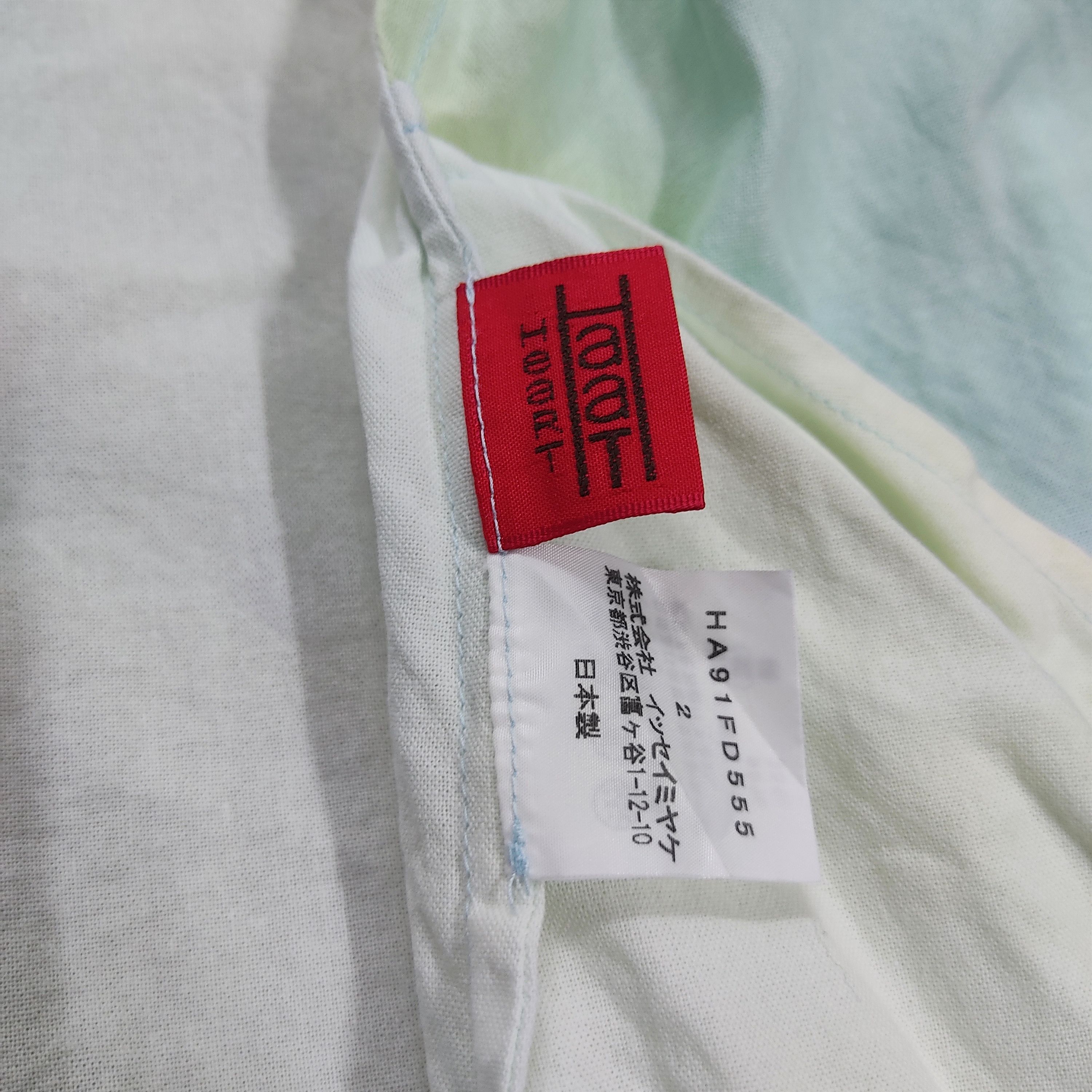 Issey Miyake Issey Miyake HEART HAAT Pastel Turquoise Light Blouson Size M / US 6-8 / IT 42-44 - 12 Thumbnail