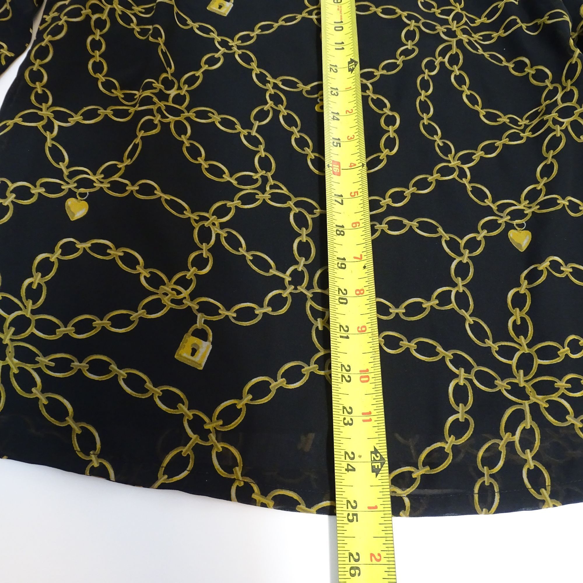 Banana Republic Banana Republic Women Black Long Sleeve Sheer Blouse size XS Size XS / US 0-2 / IT 36-38 - 11 Thumbnail