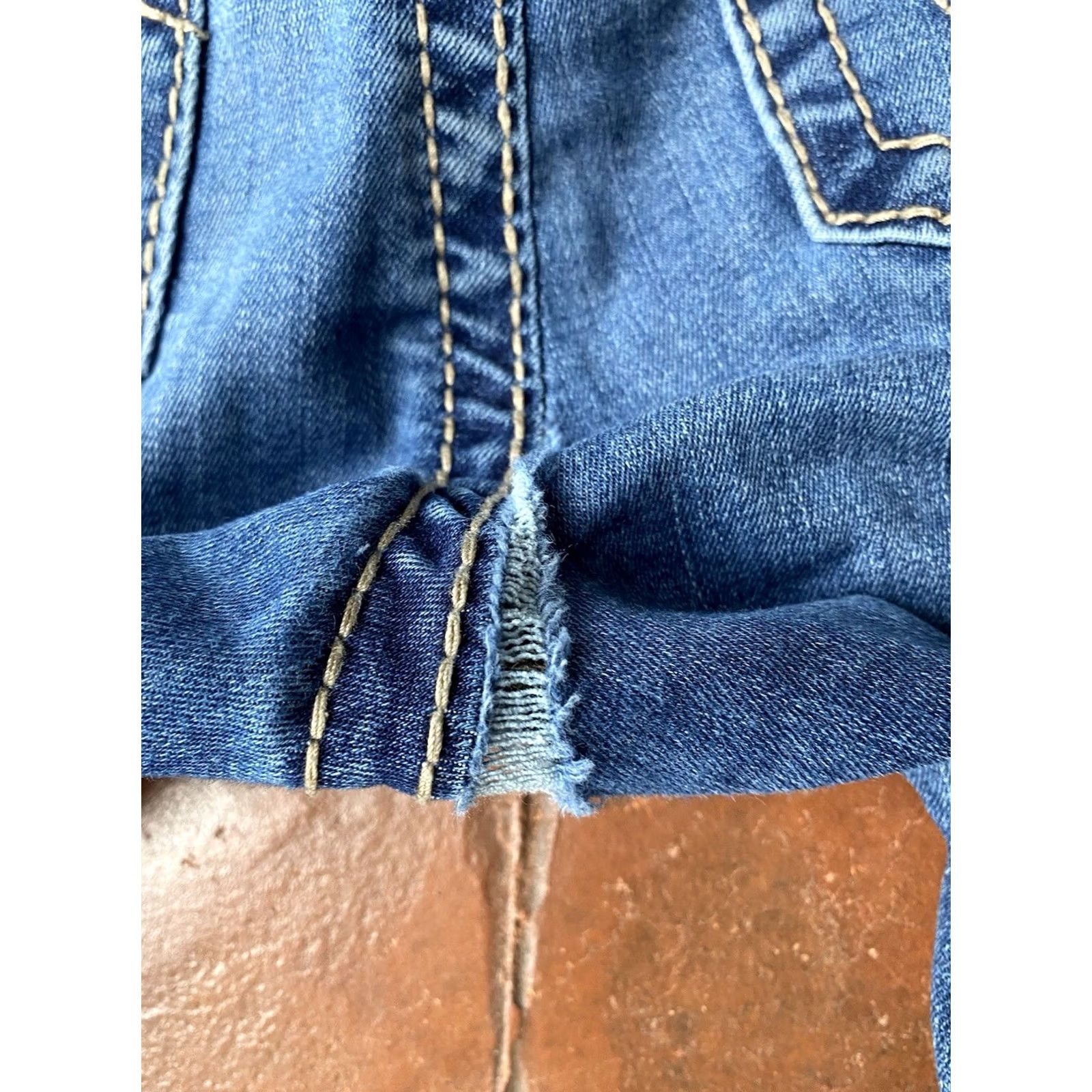 True Religion True Religion Becca Bootcut Jeans Women 27x30.5 Blue Mid Rise Stitch Size 27" / US 4 / IT 40 - 5 Thumbnail