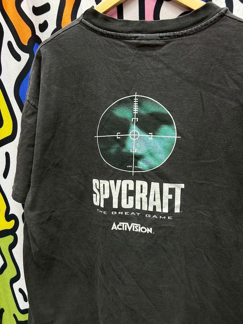 Playstation Vintage 90s Spycraft : The Great Game tshirt size XL Size US XL / EU 56 / 4 - 1 Thumbnail