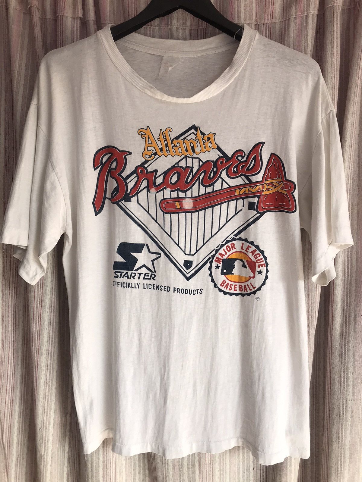 Starter × Vintage Vintage Atlanta Braves MLB t-shirt Size US M / EU 48-50 / 2 - 1 Thumbnail