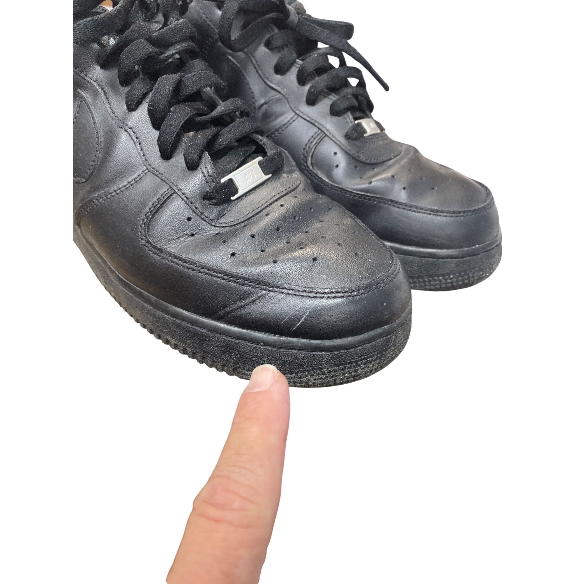 Nike Nike CW2288-001 Air Force 1 '07 Triple Black Sneakers Sz 14 Size US 14 / EU 47 - 13 Thumbnail