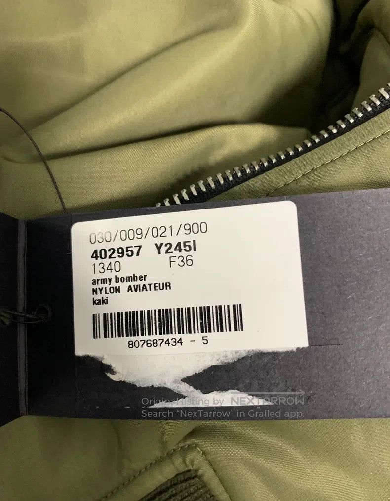 Saint Laurent Paris Saint Laurent Paris Military Green Pilot Jacket Size XS / US 0-2 / IT 36-38 - 5 Thumbnail