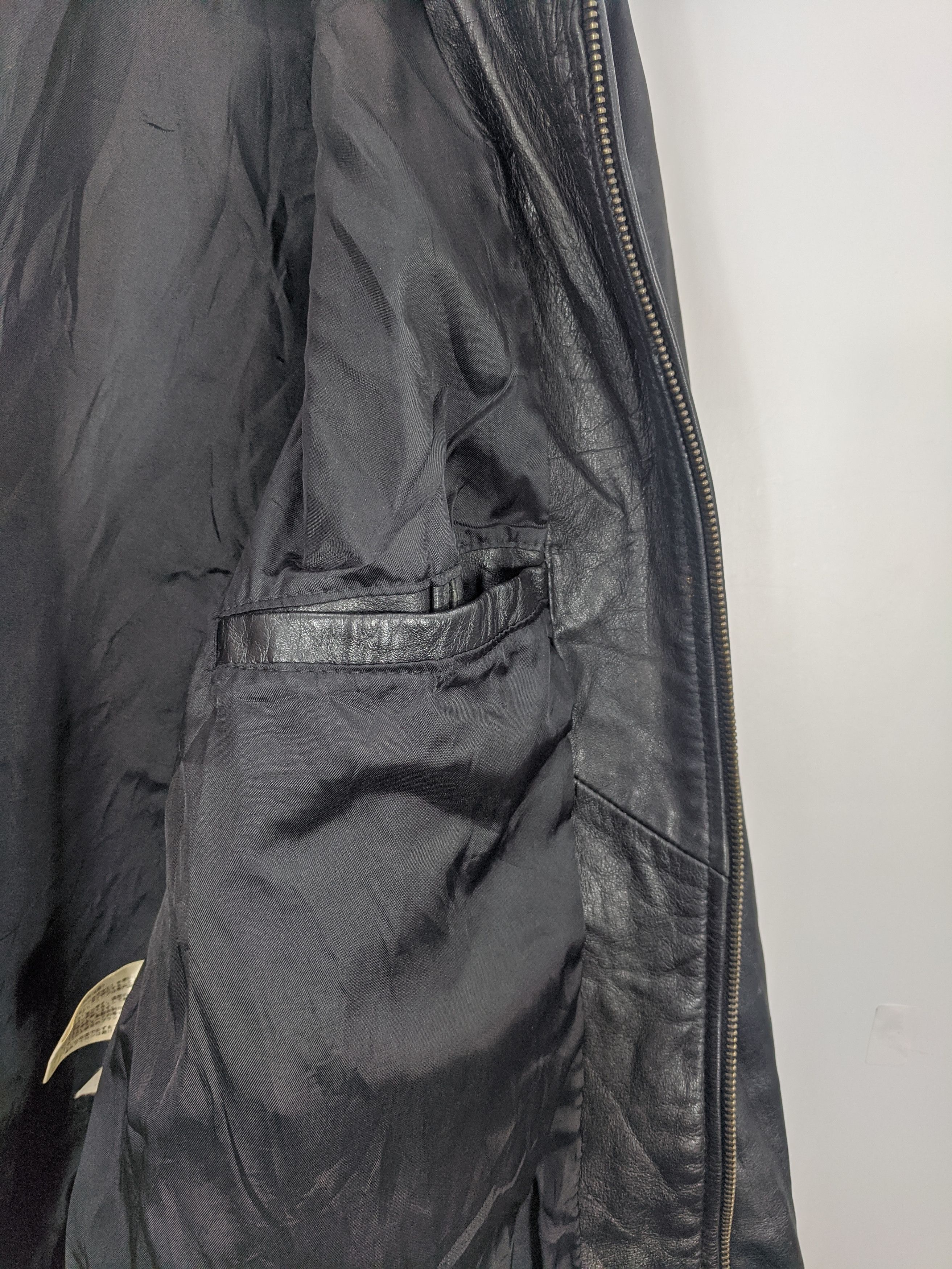 Vintage Japanese Brand Leather Jacket J0341 Size US L / EU 52-54 / 3 - 9 Thumbnail