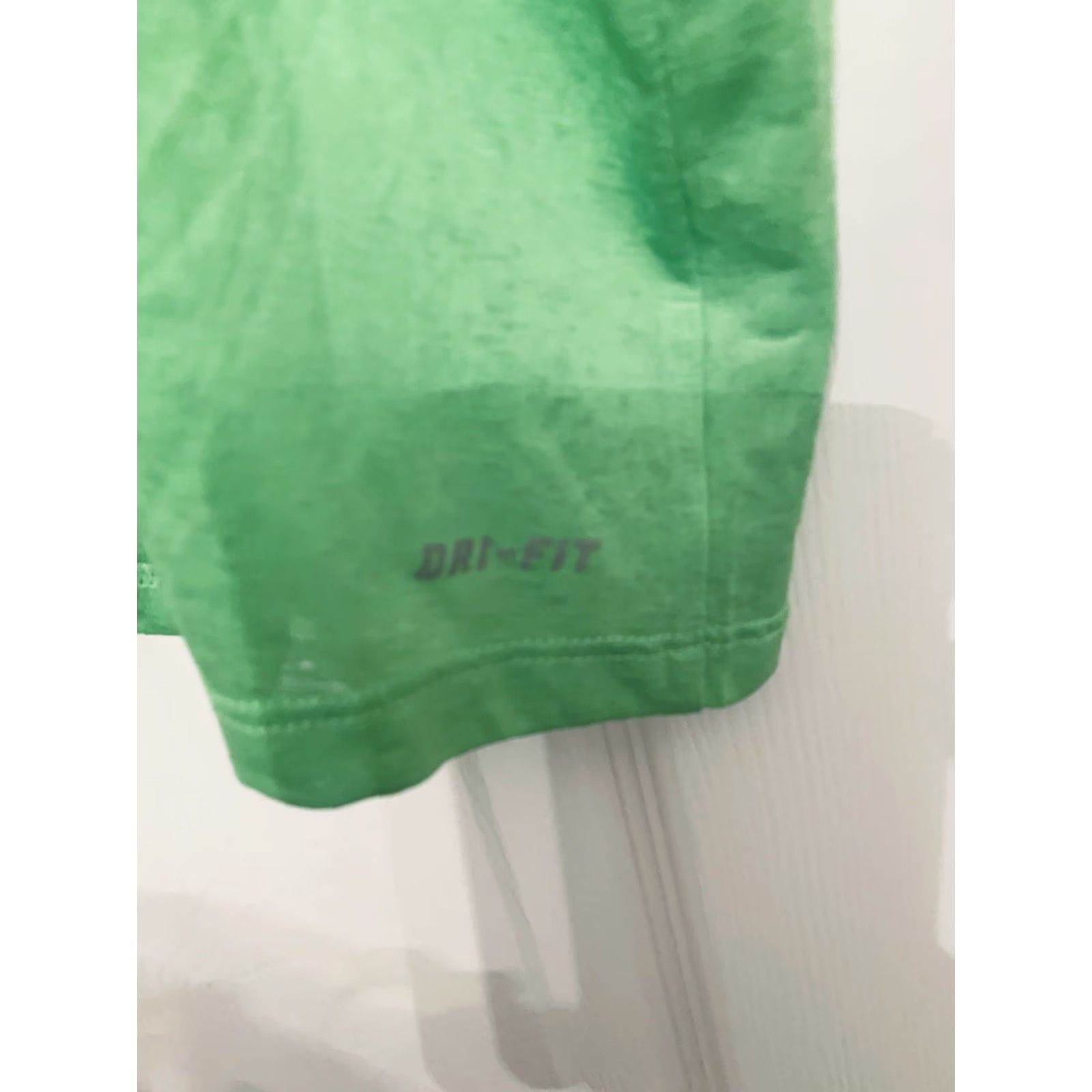 Nike Nike Dri-Fit Women's Racer Strappy Breeze Lightweight Tank Green M Shirt Women Sleeveless Activewear Size ONE SIZE - 5 Thumbnail