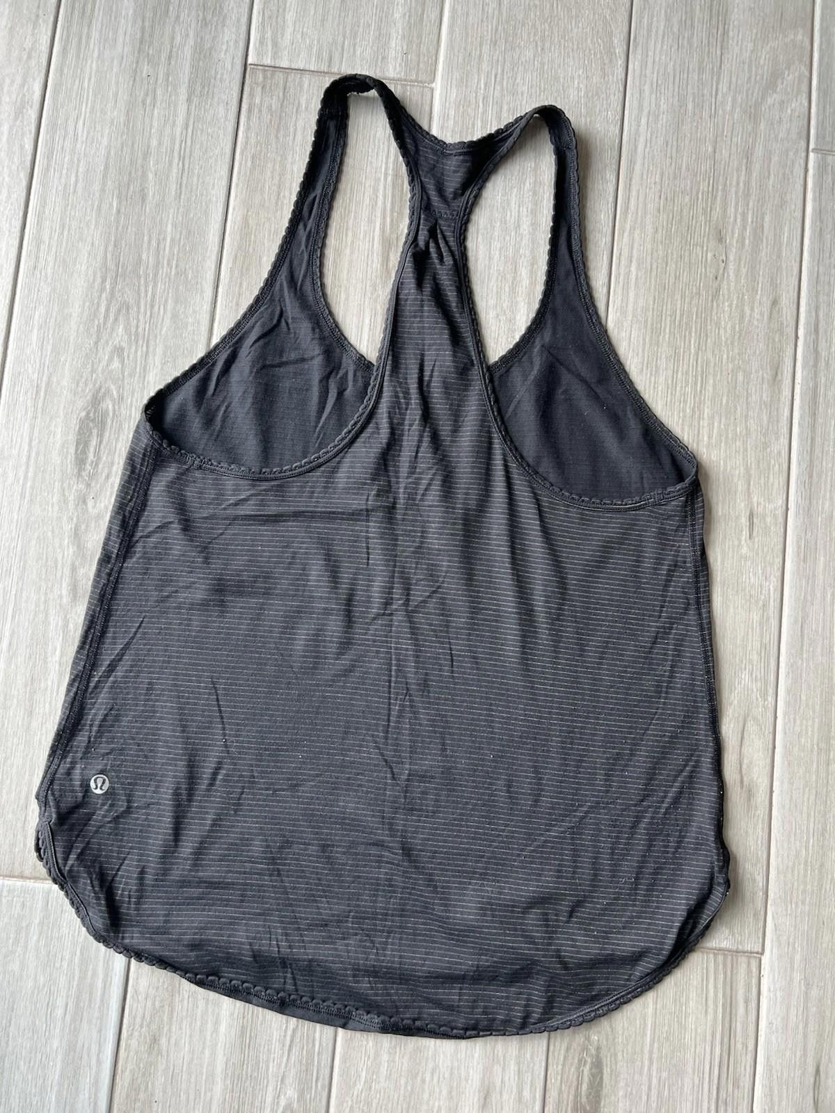 Lululemon Lululemon Tank Space Gray Scoop Neck Racerback Estimated 6-8 Size M / US 6-8 / IT 42-44 - 2 Thumbnail