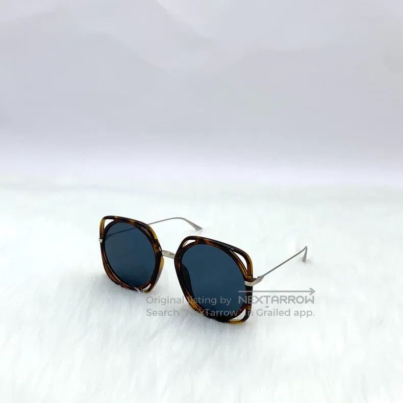 Dior Dior Blue hollow leg design sunglasses Size ONE SIZE - 3 Thumbnail