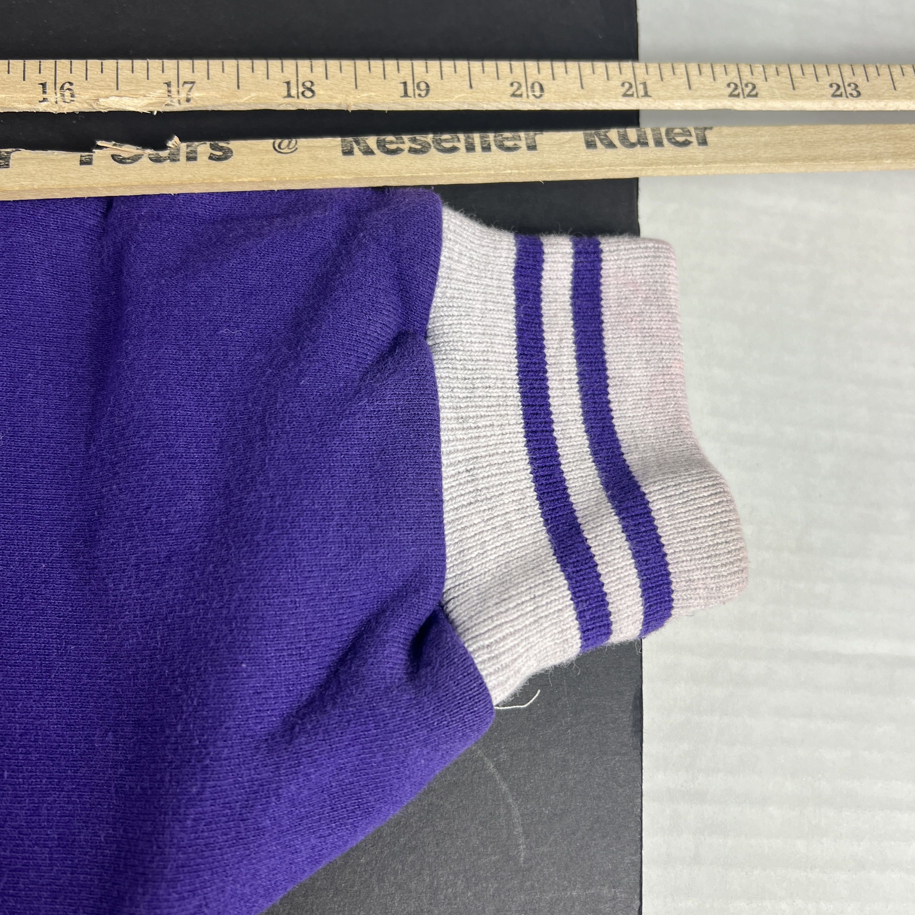 Public School × Vintage VTG 90s Strasburg Rams Virginia Sweatshirt Purple Crewneck Size US XL / EU 56 / 4 - 9 Thumbnail