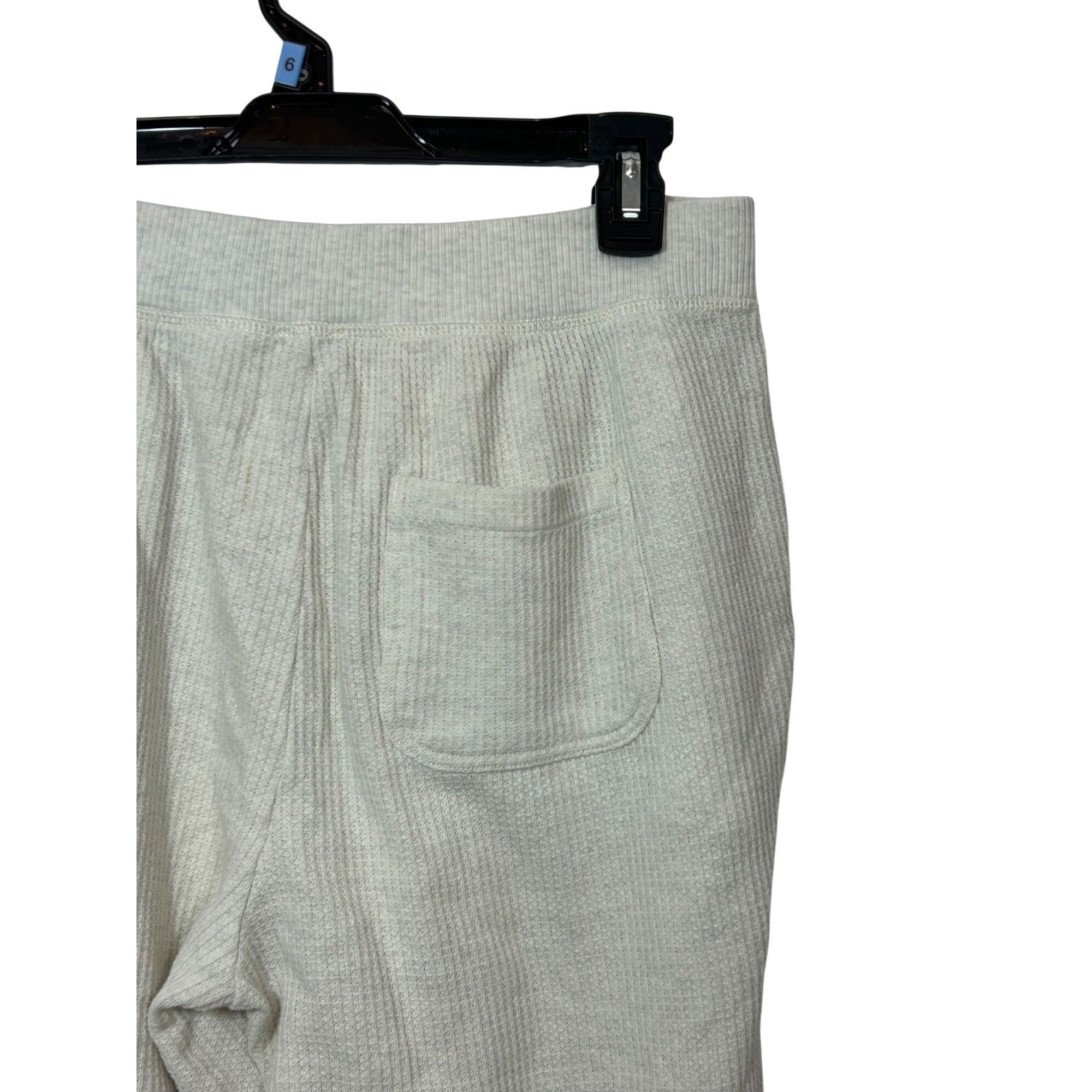 Other Aerie Women’s Joggers Sweatpants AEO M Light Grey Relaxation Size 31" - 13 Thumbnail