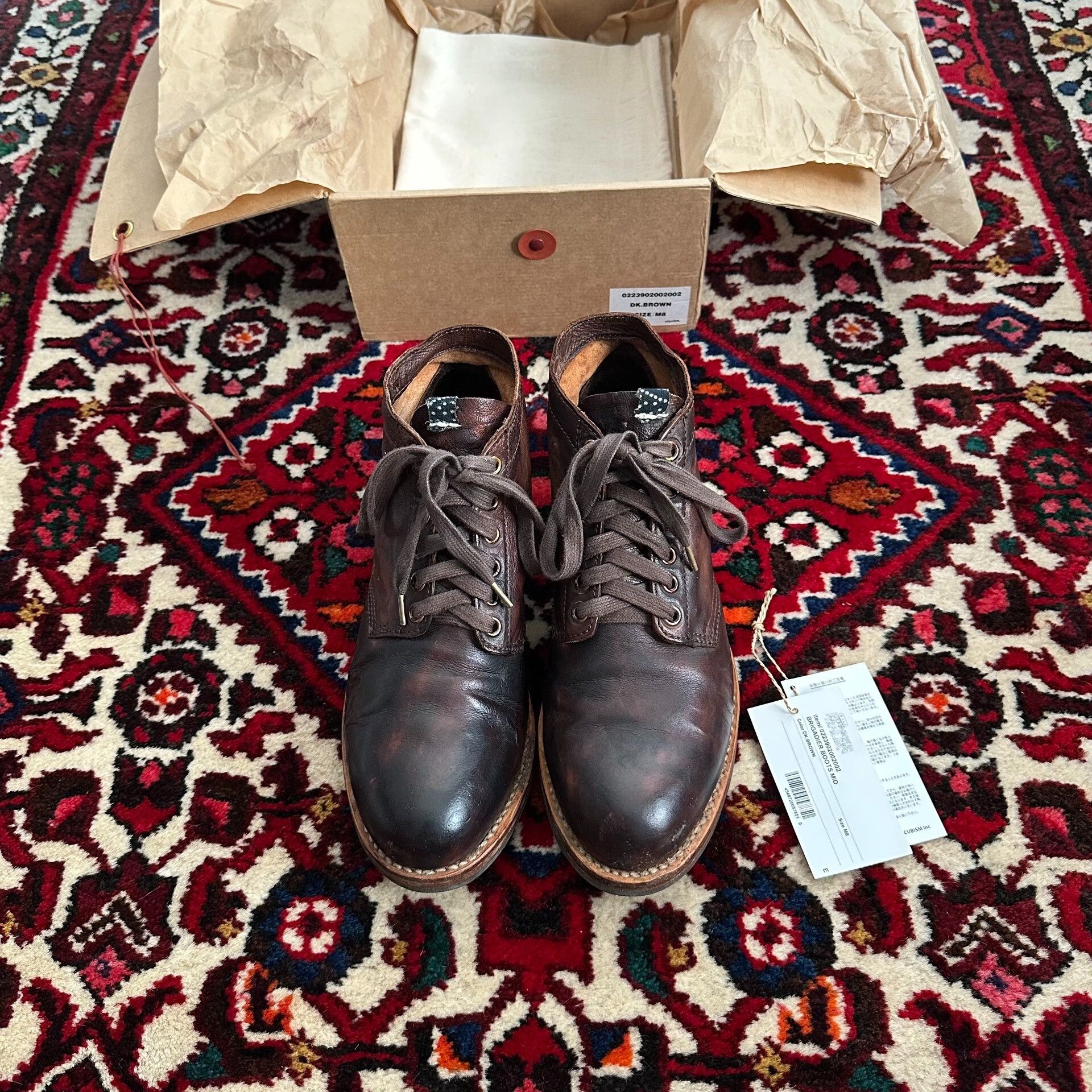 Visvim VISVIM 23SS ICT BRIGADIER BOOTS Size US 8 / EU 41 - 1 Thumbnail