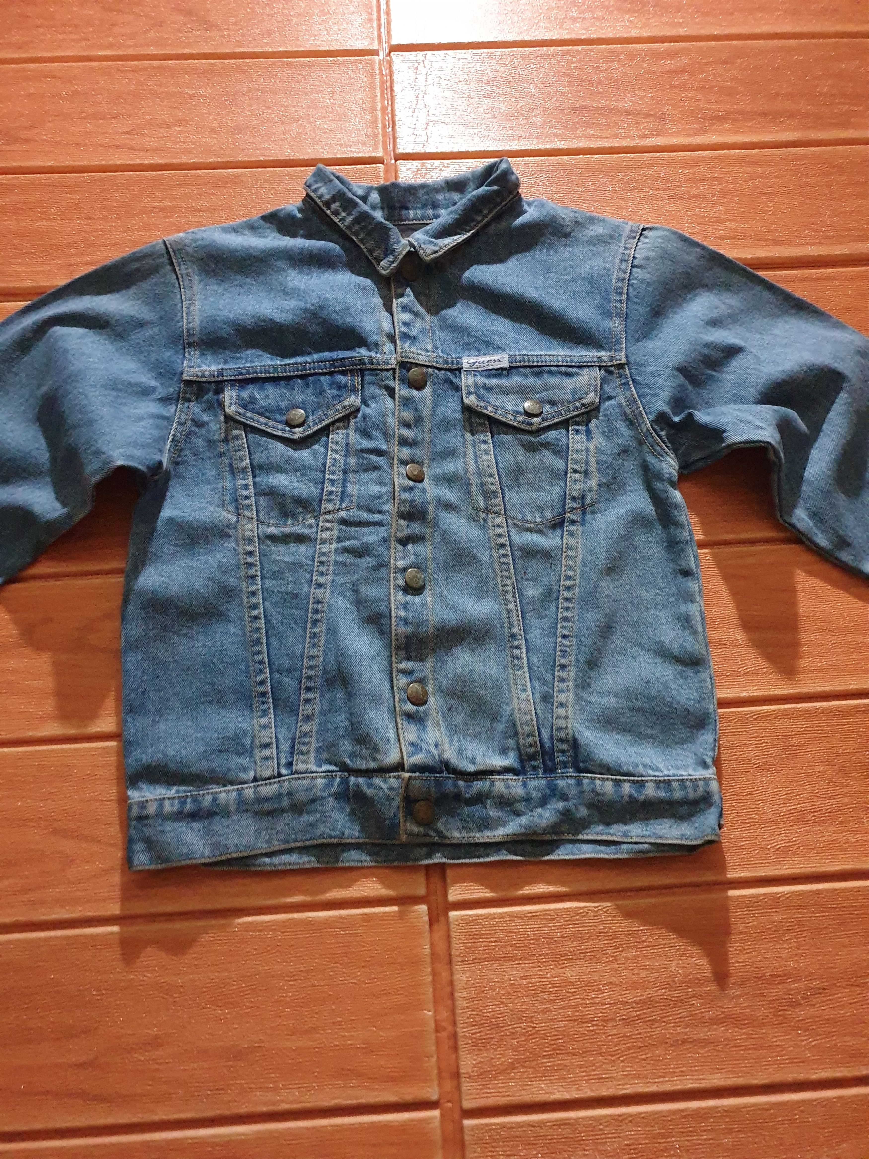 Guess Vintage Guess Made in USA denim Jacket Size US XXS / EU 40 - 5 Thumbnail